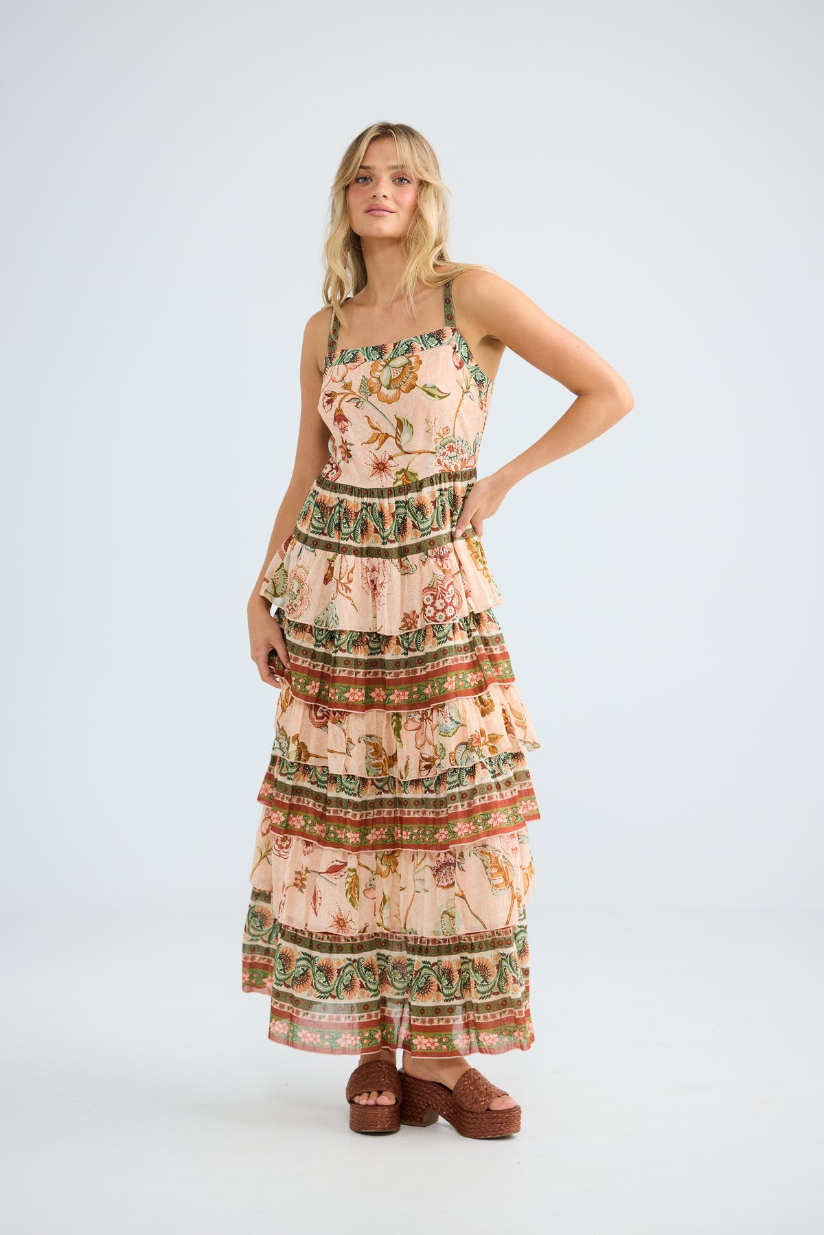 Talisman Paloma Dress - Wildflower Oasis