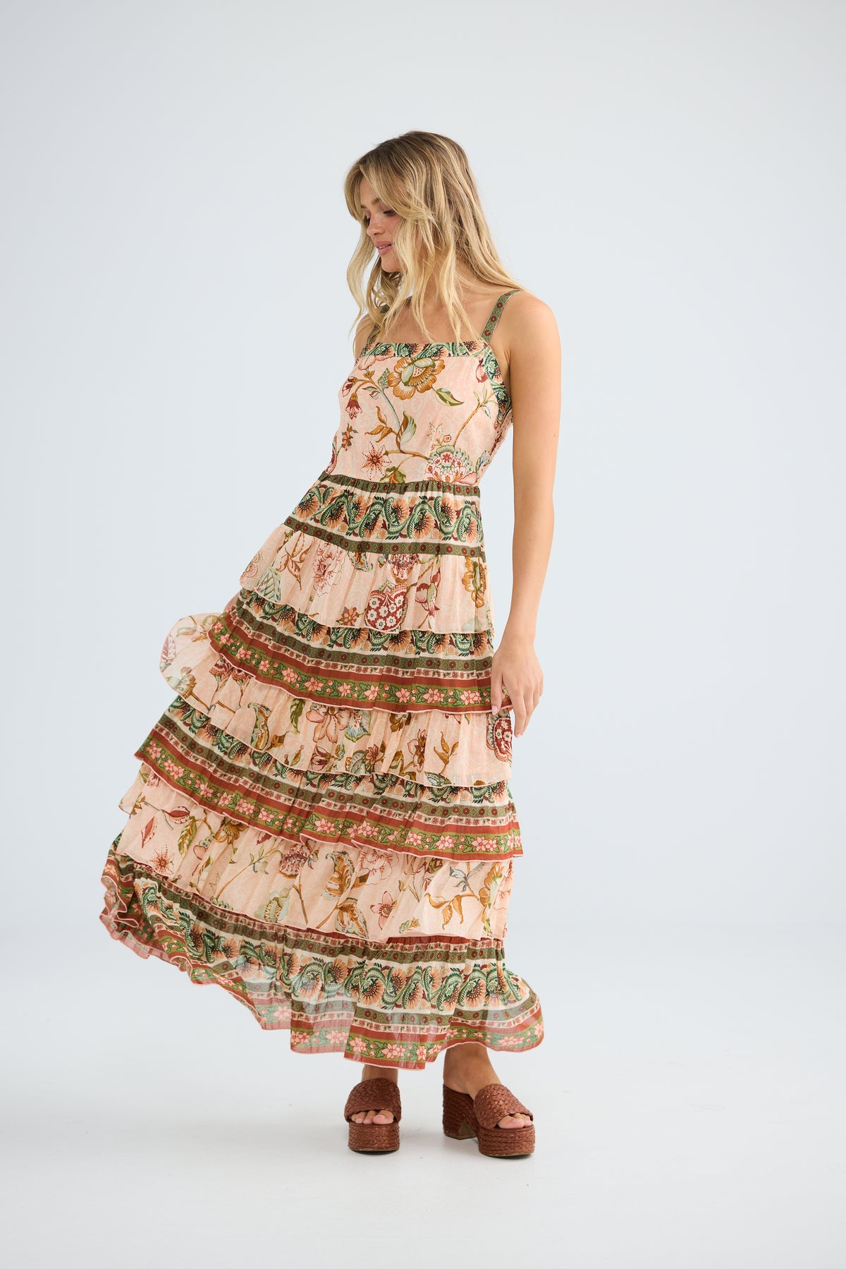 Talisman Paloma Dress - Wildflower Oasis
