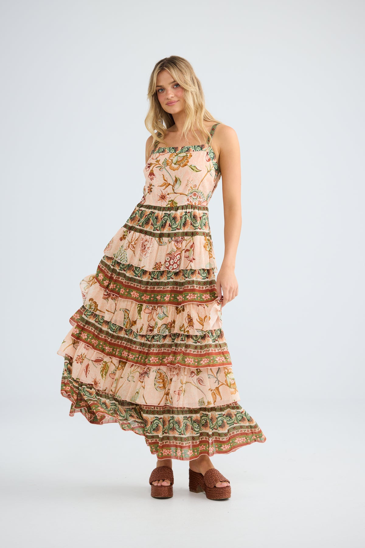 Talisman Paloma Dress - Wildflower Oasis