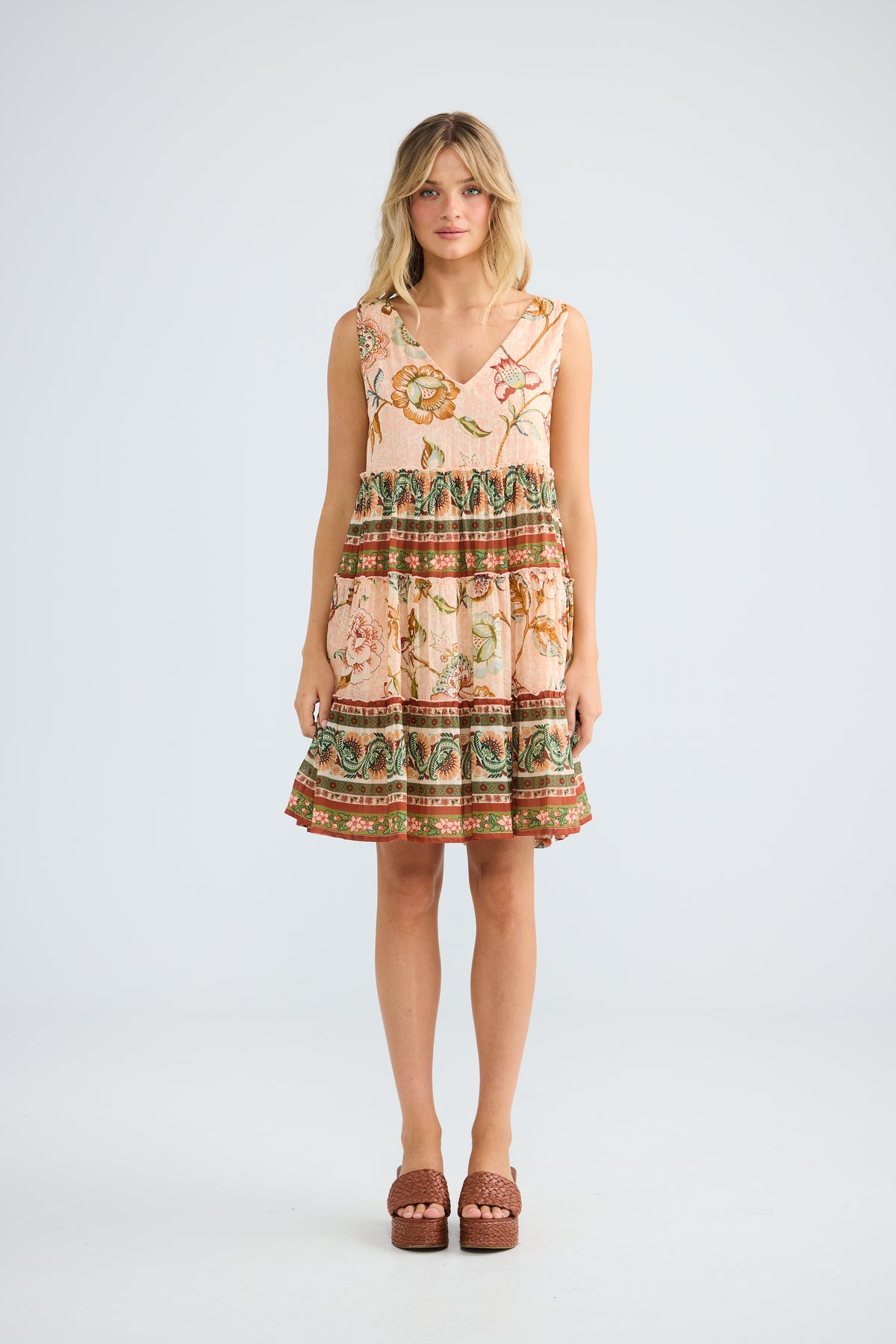Talisman Lucky Charm Dress - Wildflower Oasis