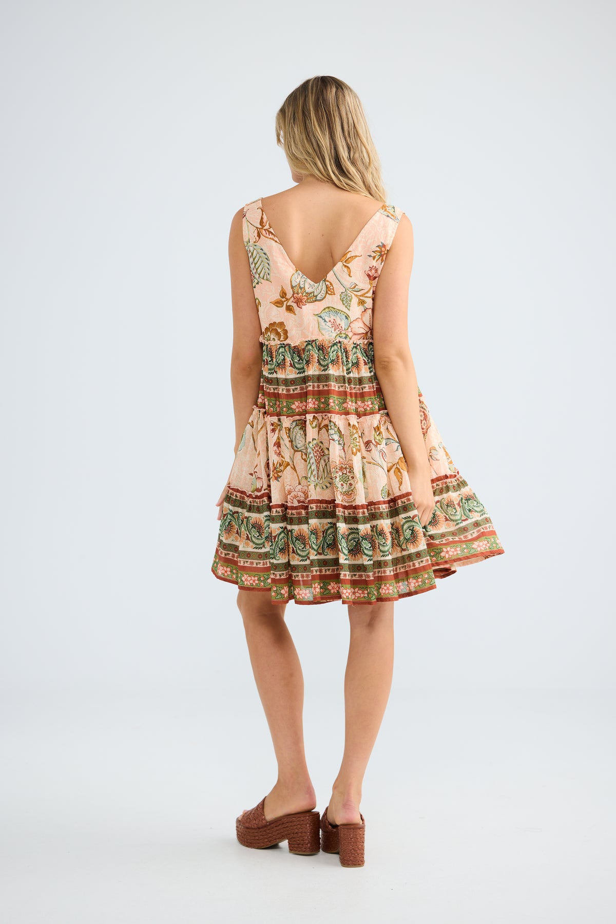 Talisman Lucky Charm Dress - Wildflower Oasis