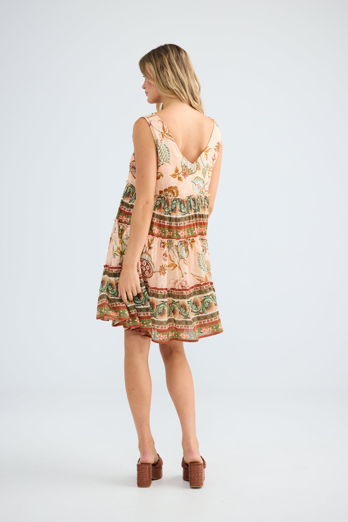 Talisman Lucky Charm Dress - Wildflower Oasis
