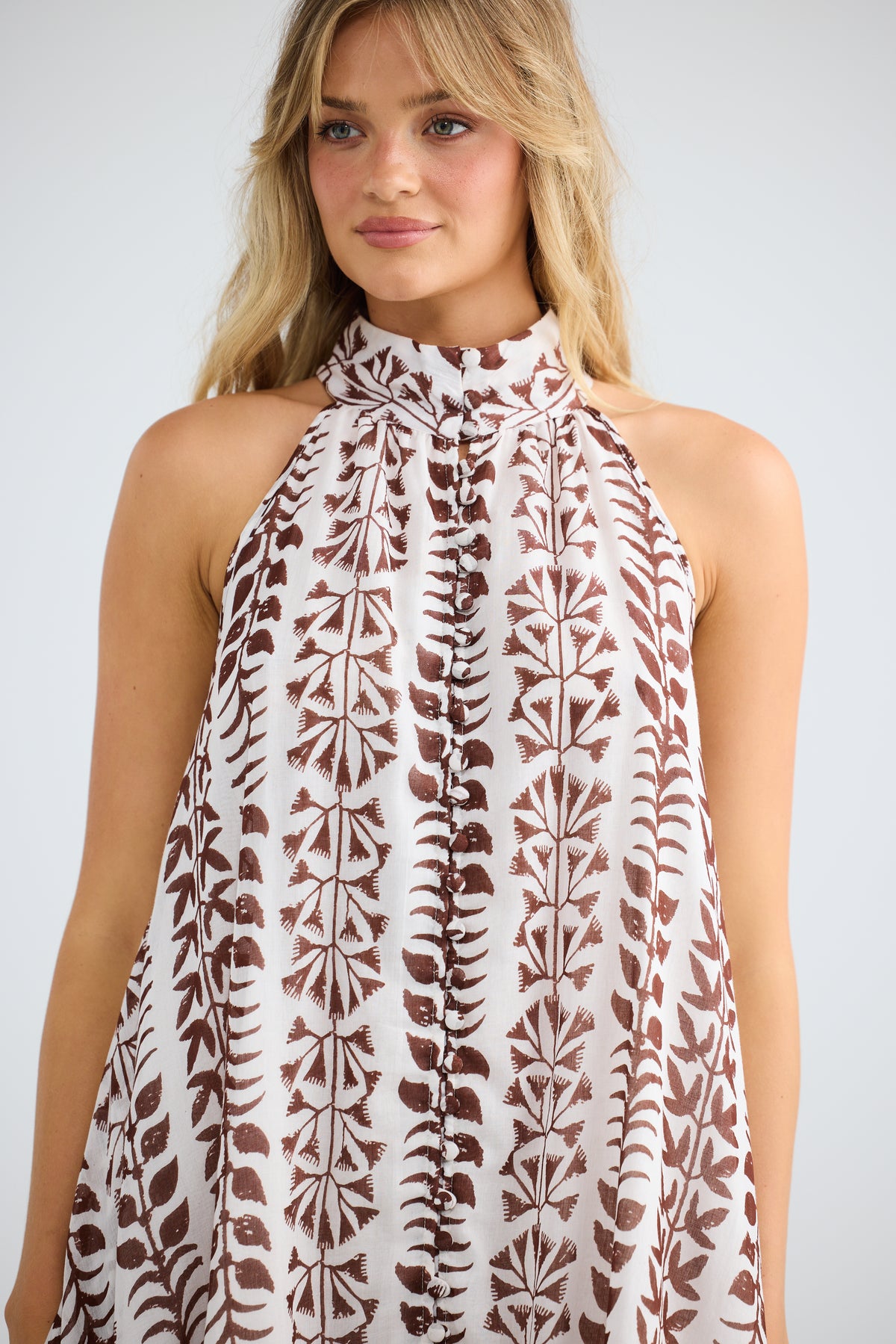Talisman Tapas Dress - Chocolate Paro