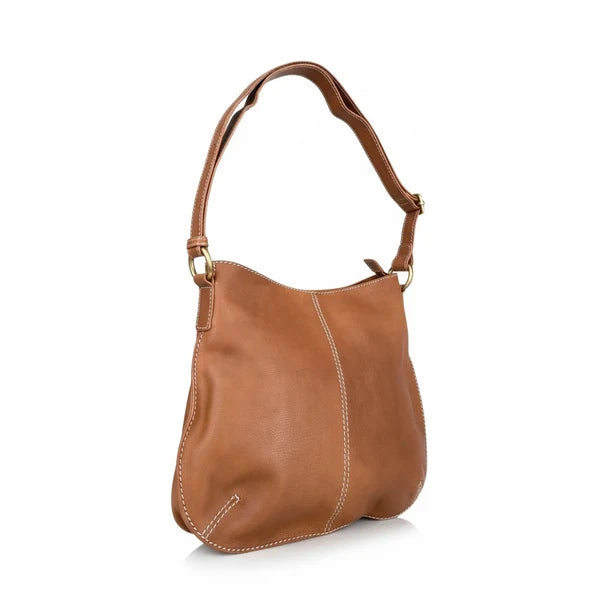Cosgrove & Co Taylor Saddle Cross Body Bag - Tobacco