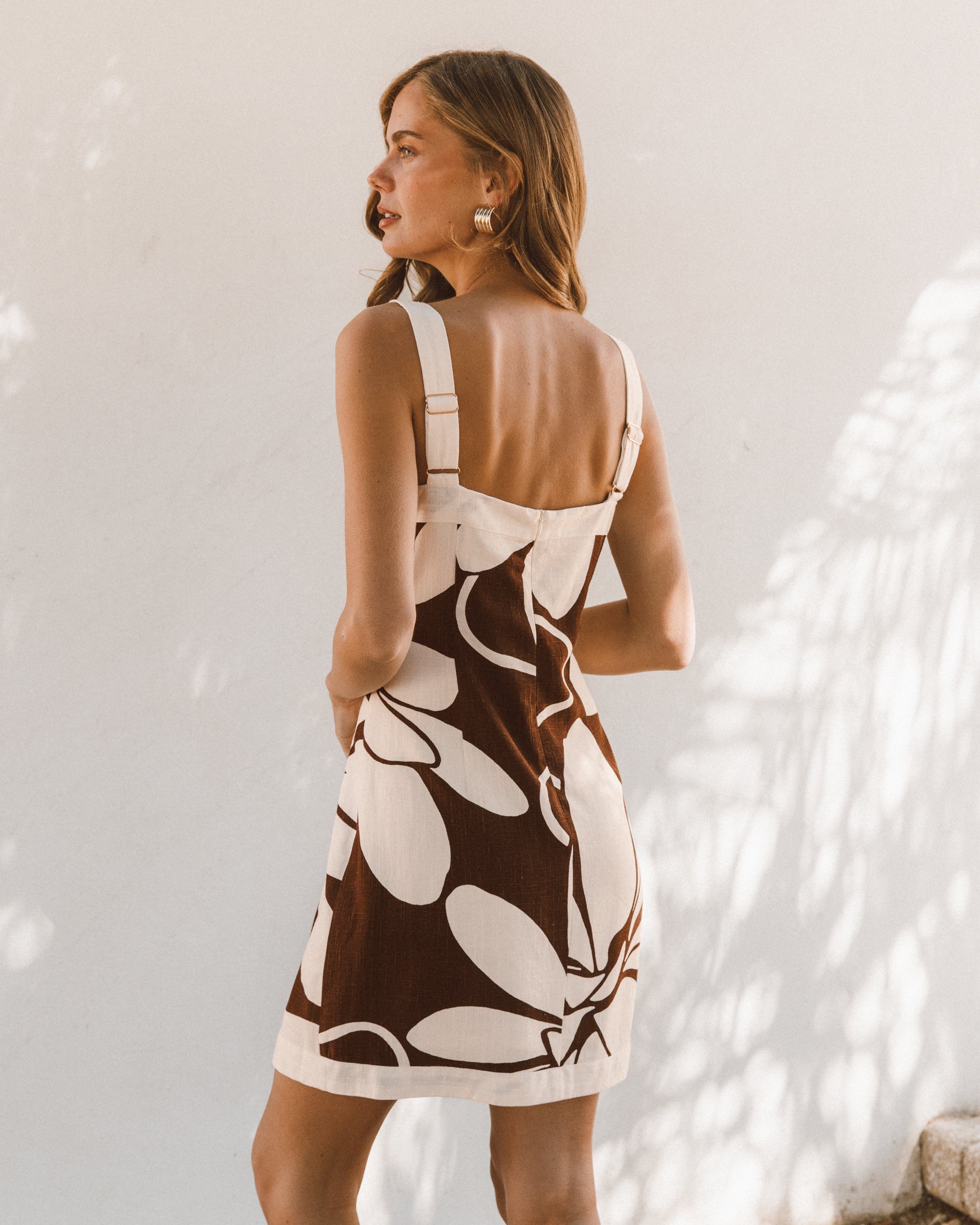 White Closet Summer Bloom Short Dress