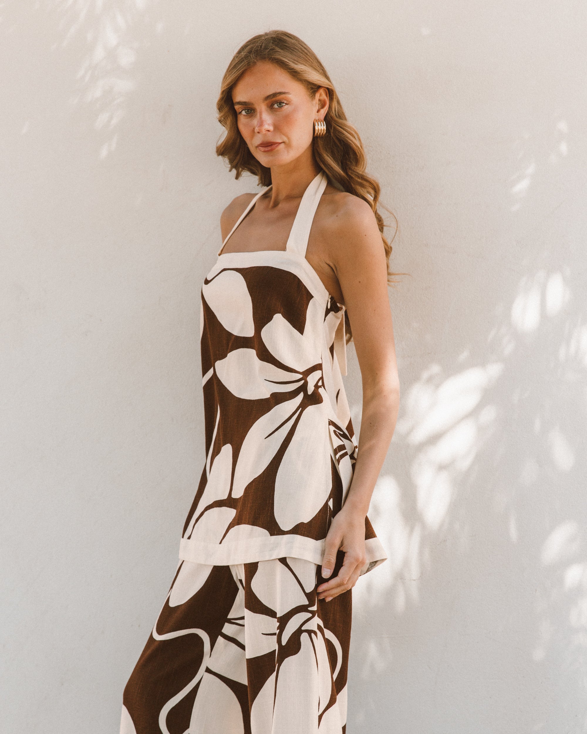 White Closet Summer Bloom Top