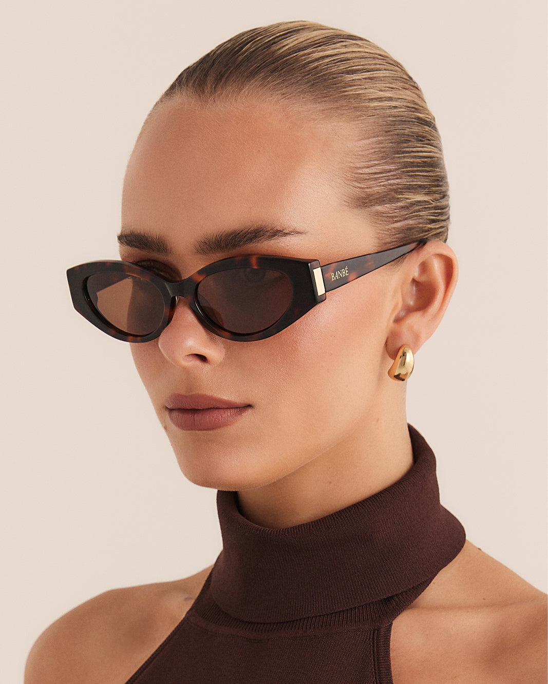 BANBÉ ELISSA Sunglasses - Caramel Tort-Brown