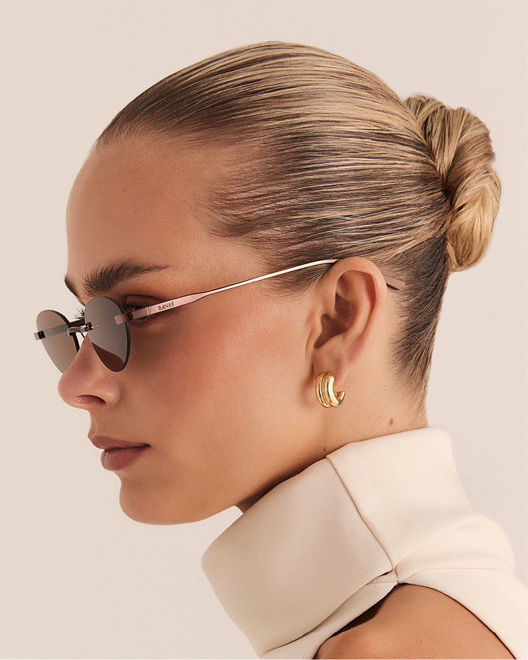 BANBÉ LANA Sunglasses - Bronze-Dark Chocolate