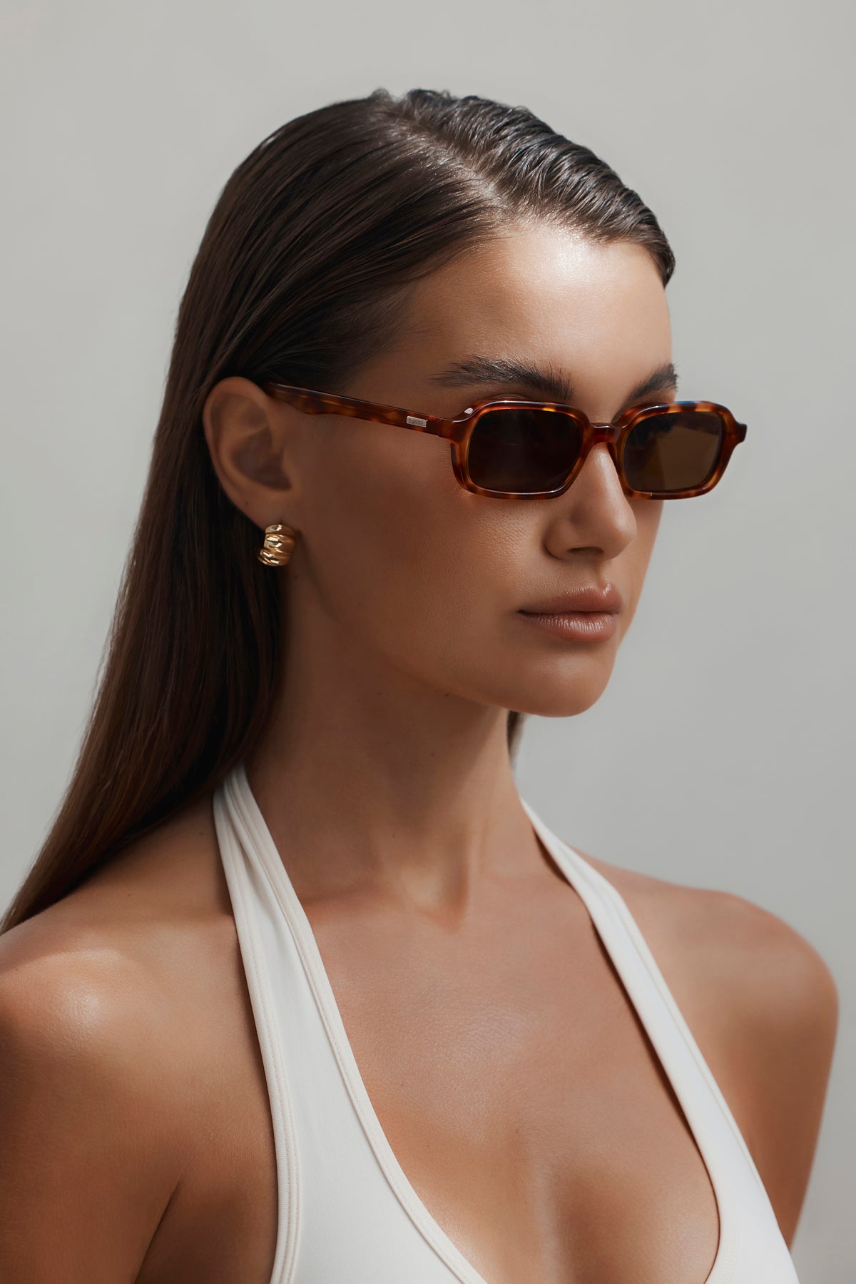 BANBÉ NIAMH Sunglasses - Dark Honey Tort-Brown