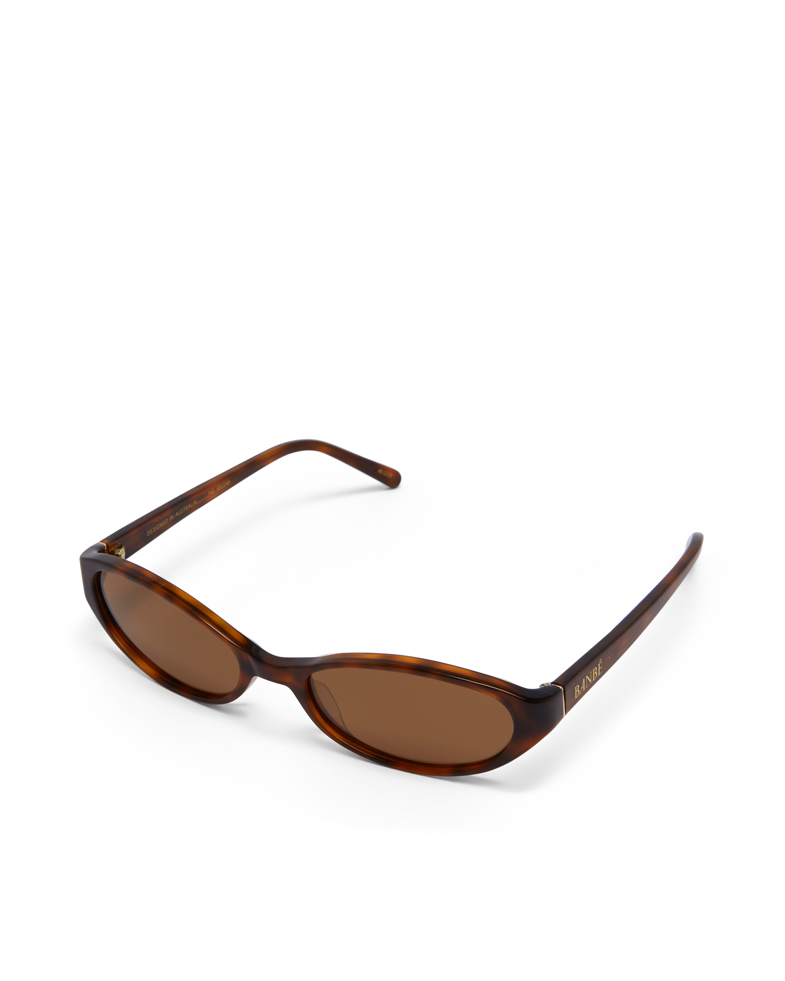 BANBÉ SELENA Sunglasses - Caramel Tort-Chocolate