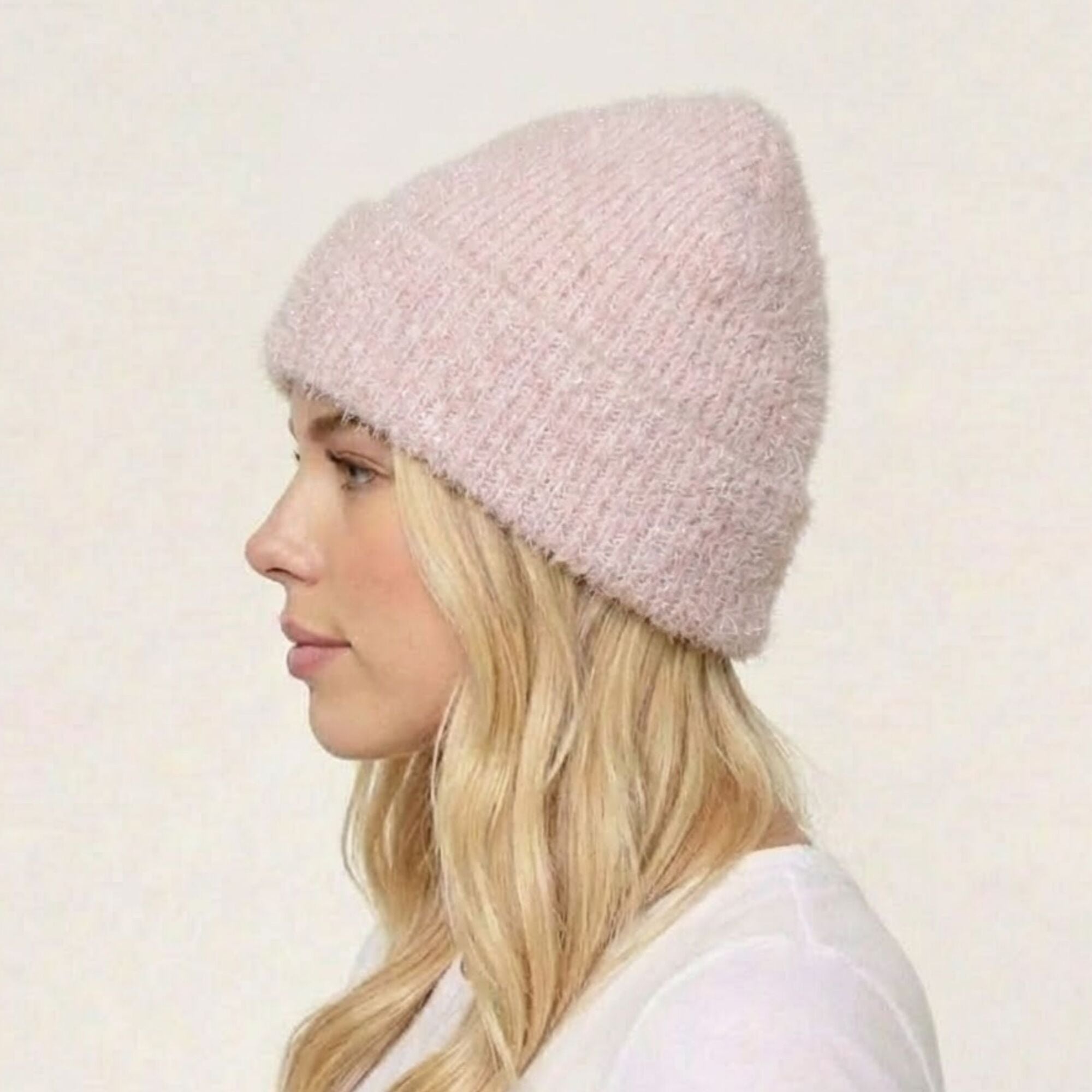 Taylor Hill Shimmer Soft Knit Beanie