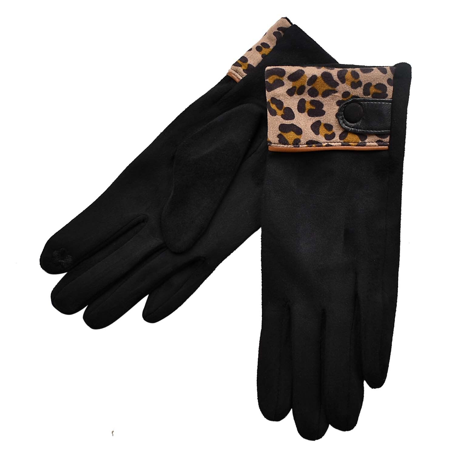 Taylor Hill Leopard Tips Gloves