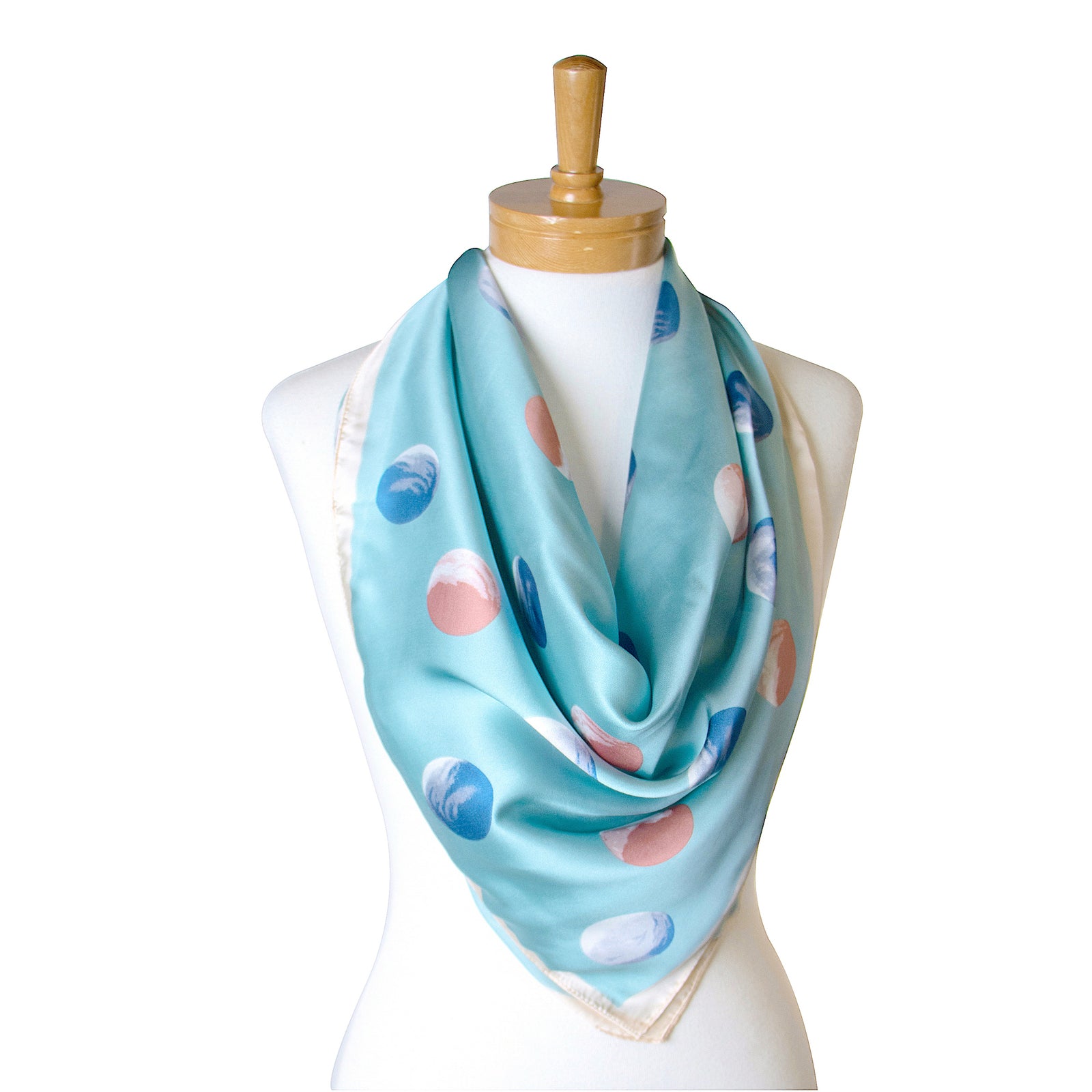 Taylor Hill Dotted Square Scarf