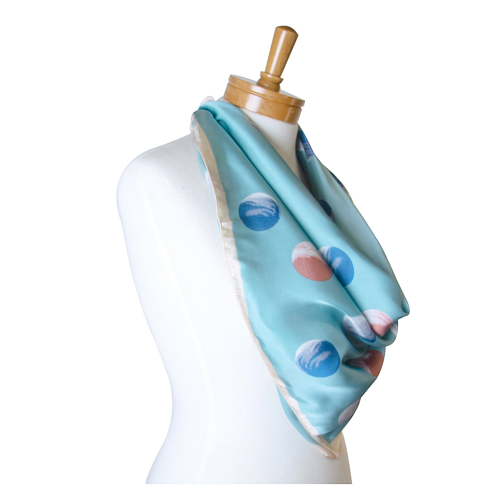 Taylor Hill Dotted Square Scarf