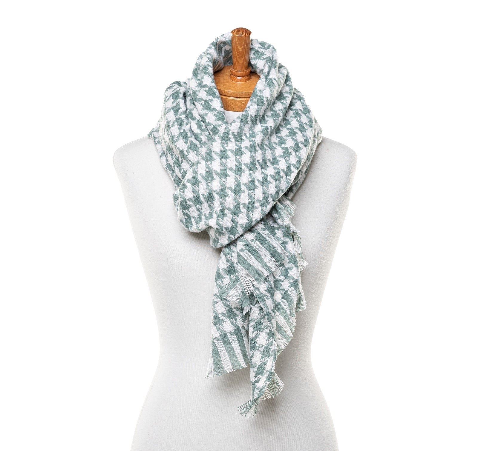 Taylor Hill Small Houndstooth Scarf