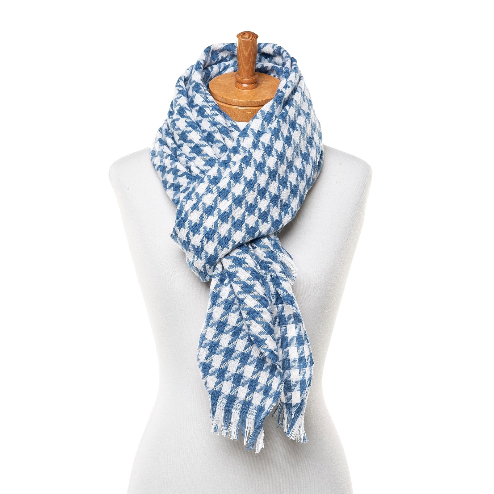 Taylor Hill Small Houndstooth Scarf