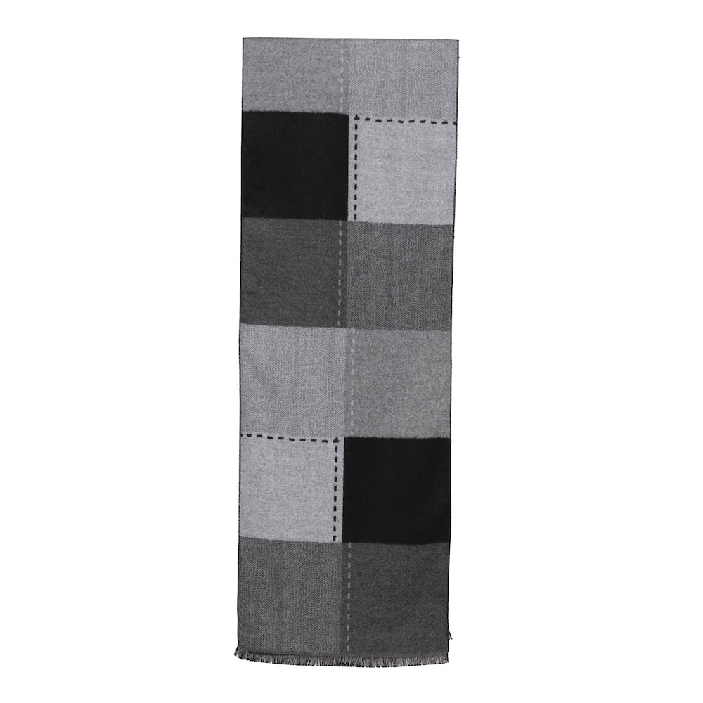 Taylor Hill Multi Coloured Squares Scarf