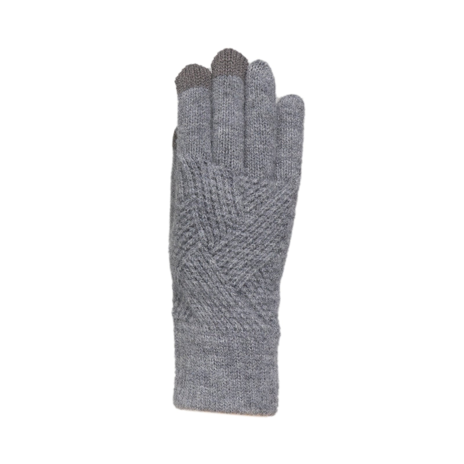 Taylor Hill Pattern Rib Knit Gloves