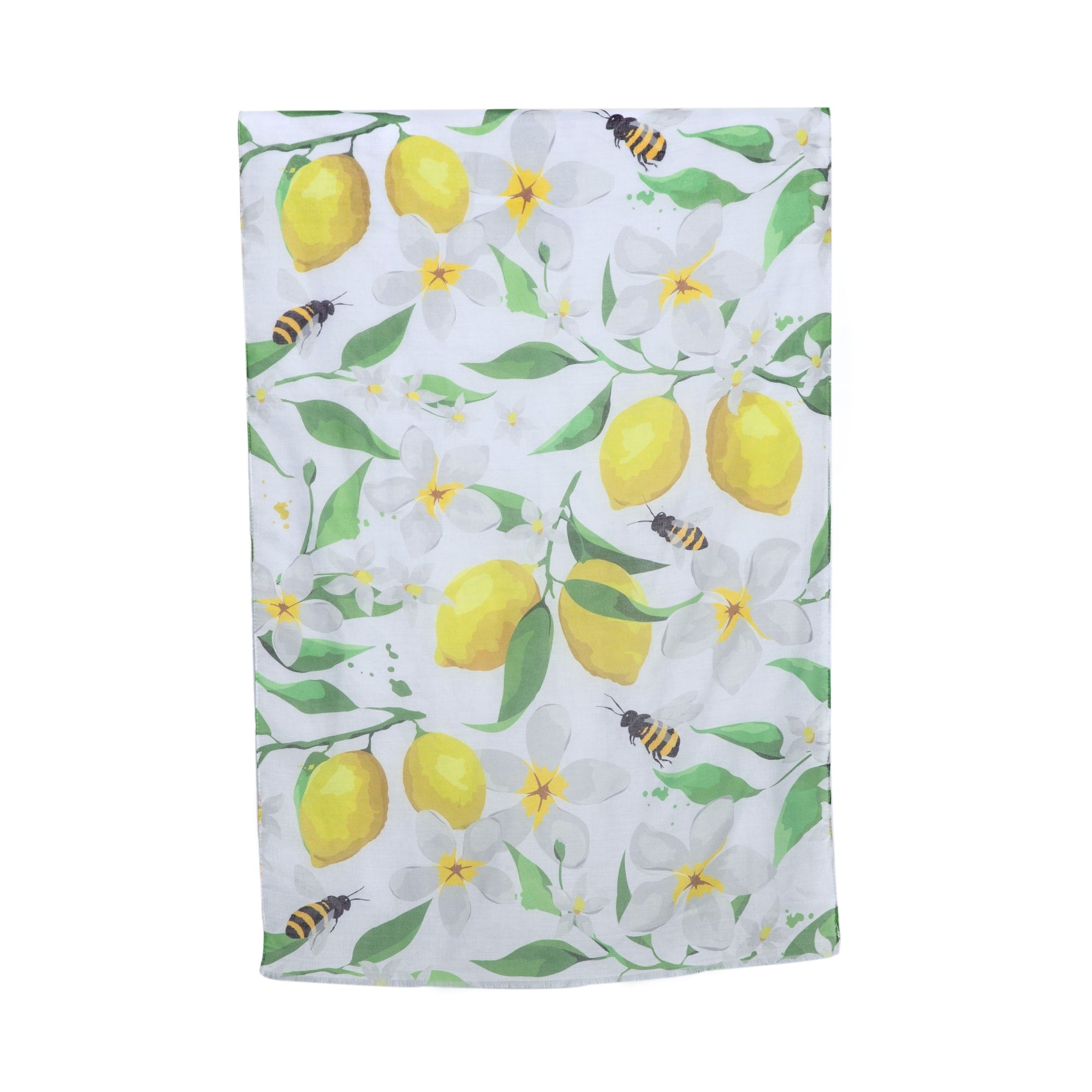 Taylor Hill Lemons and Bees Scarf