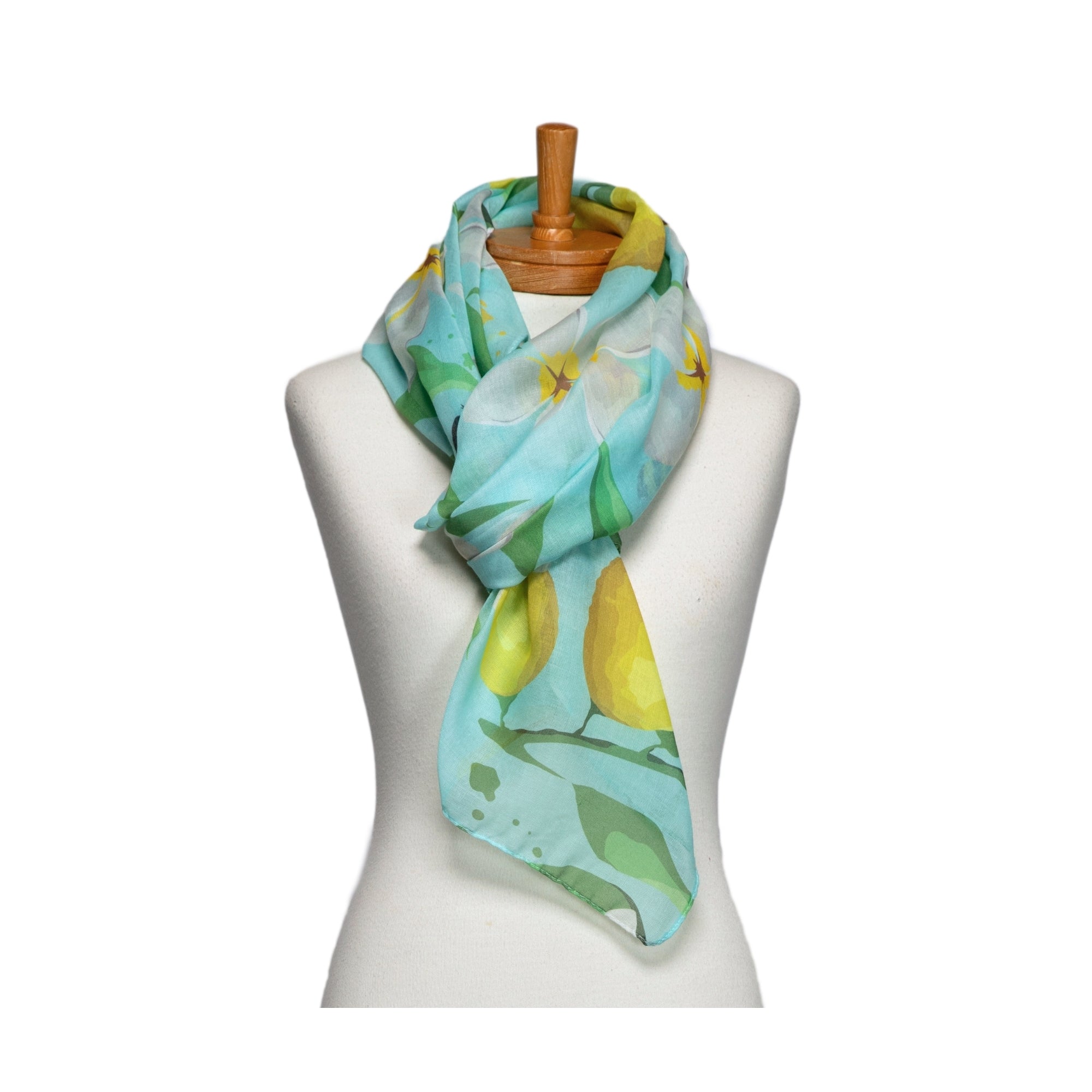 Taylor Hill Lemons and Bees Scarf