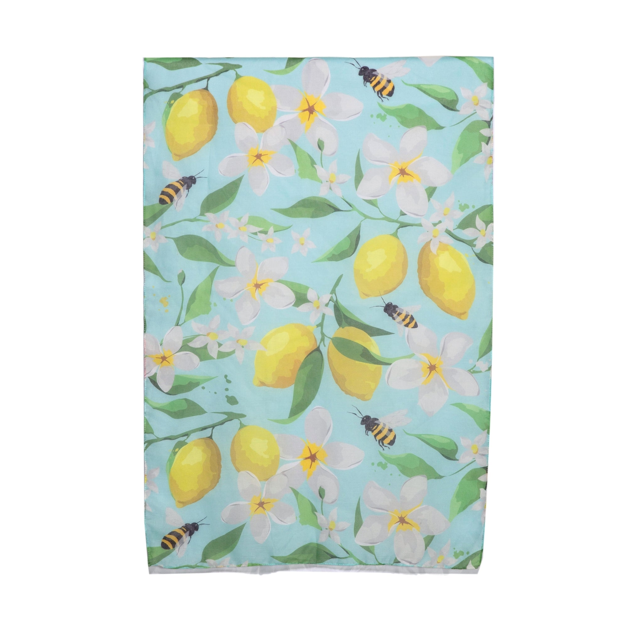 Taylor Hill Lemons and Bees Scarf