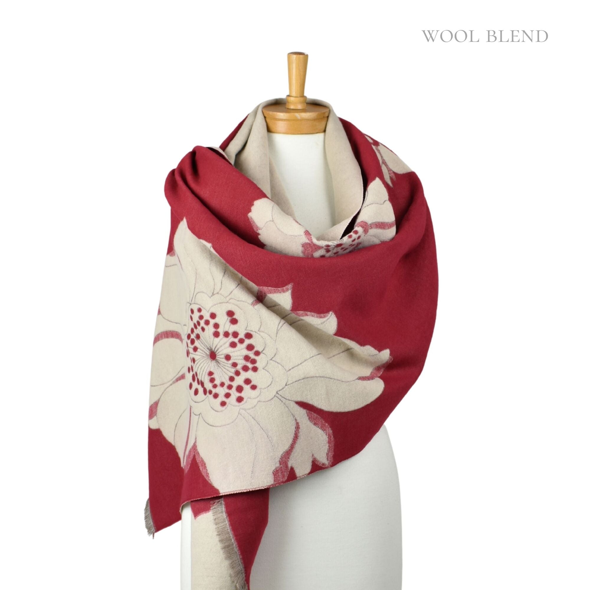 Taylor Hill Reversible Floral Scarf