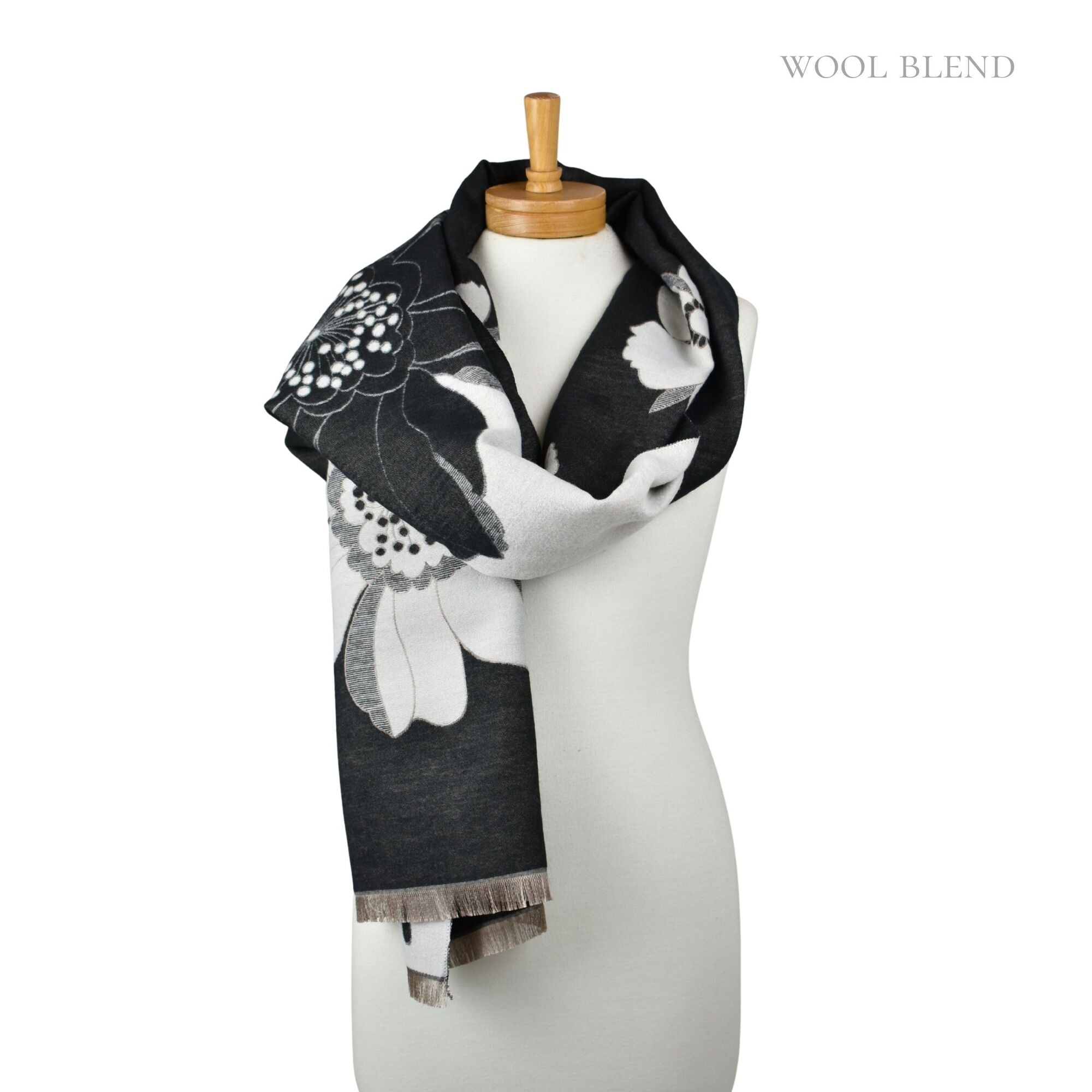 Taylor Hill Reversible Floral Scarf