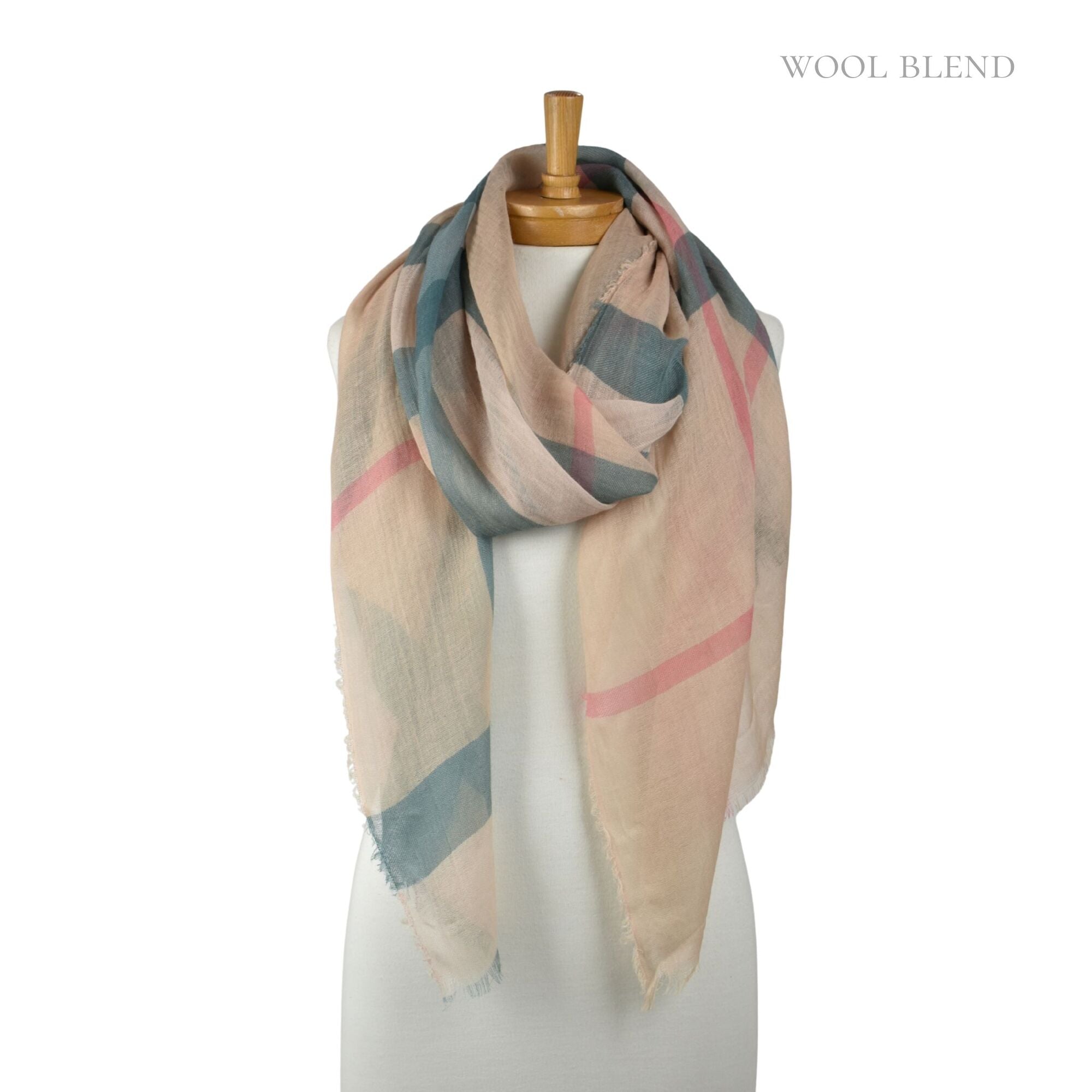 Taylor Hill Large Check Scarf