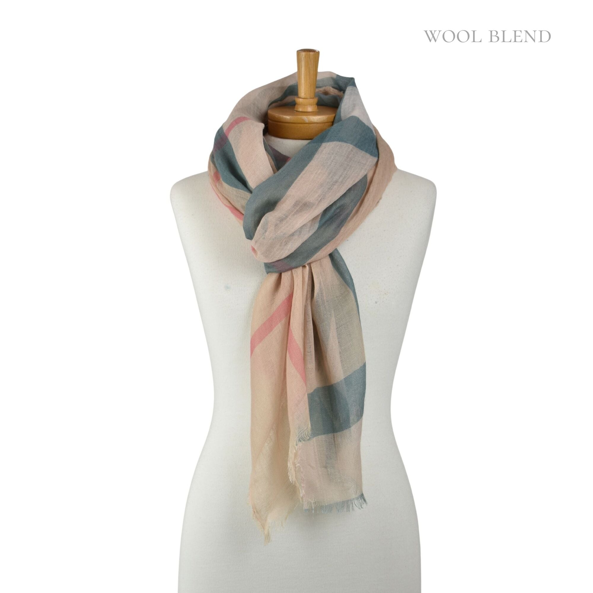 Taylor Hill Large Check Scarf