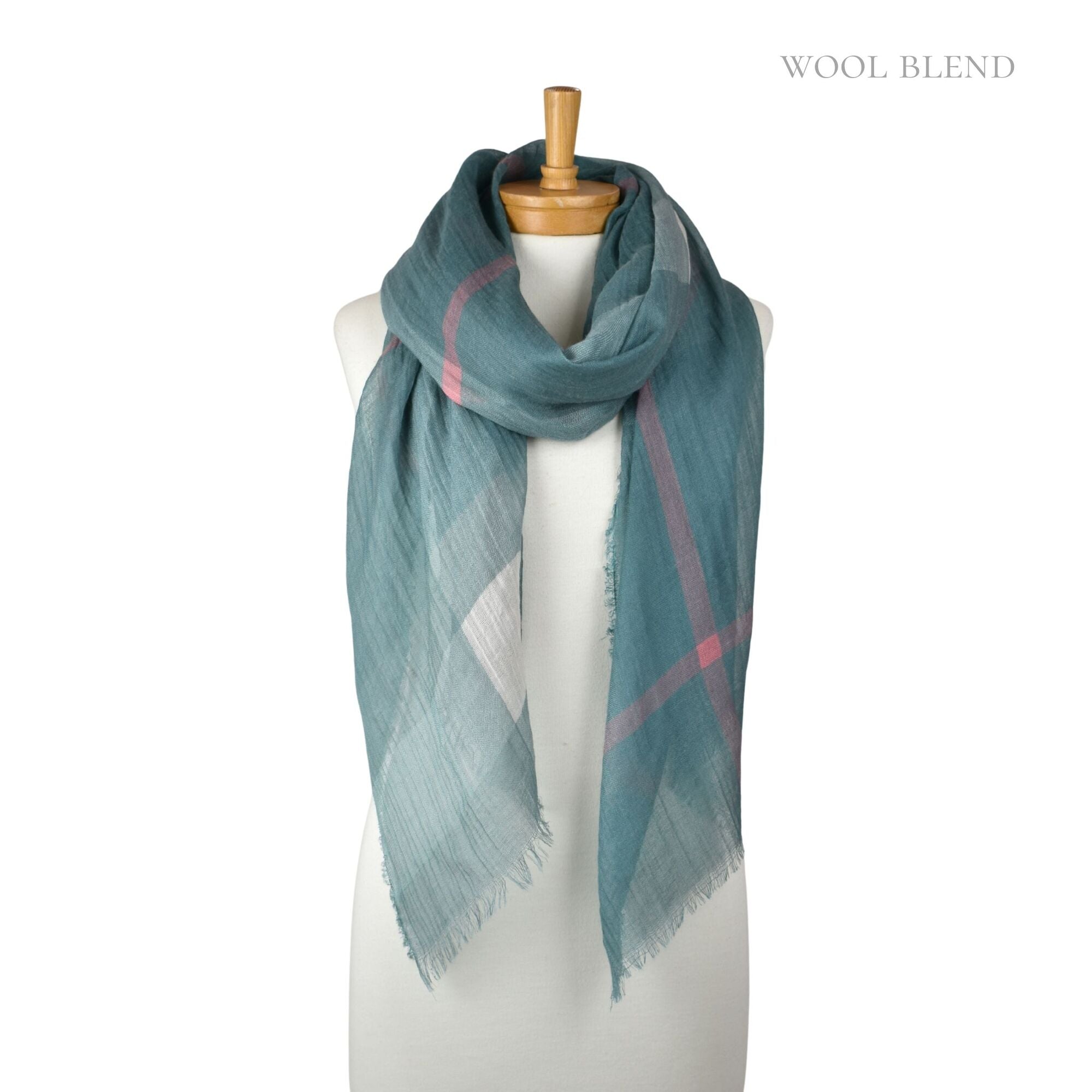 Taylor Hill Large Check Scarf