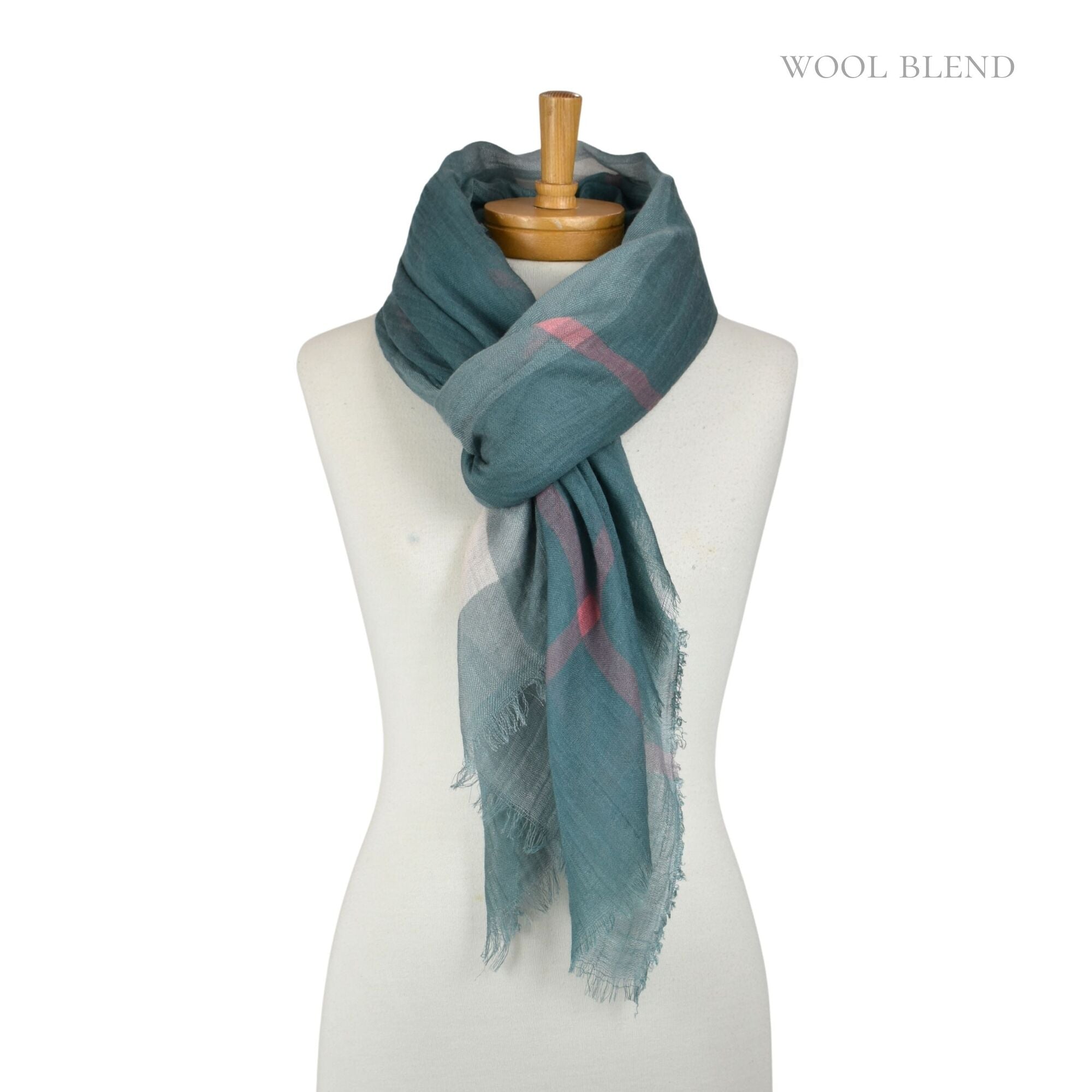 Taylor Hill Large Check Scarf