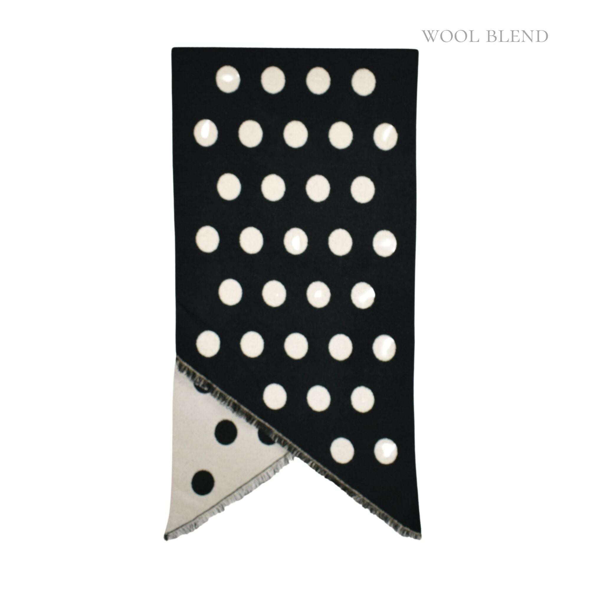 Taylor Hill Reversible Polka Dot Scarf