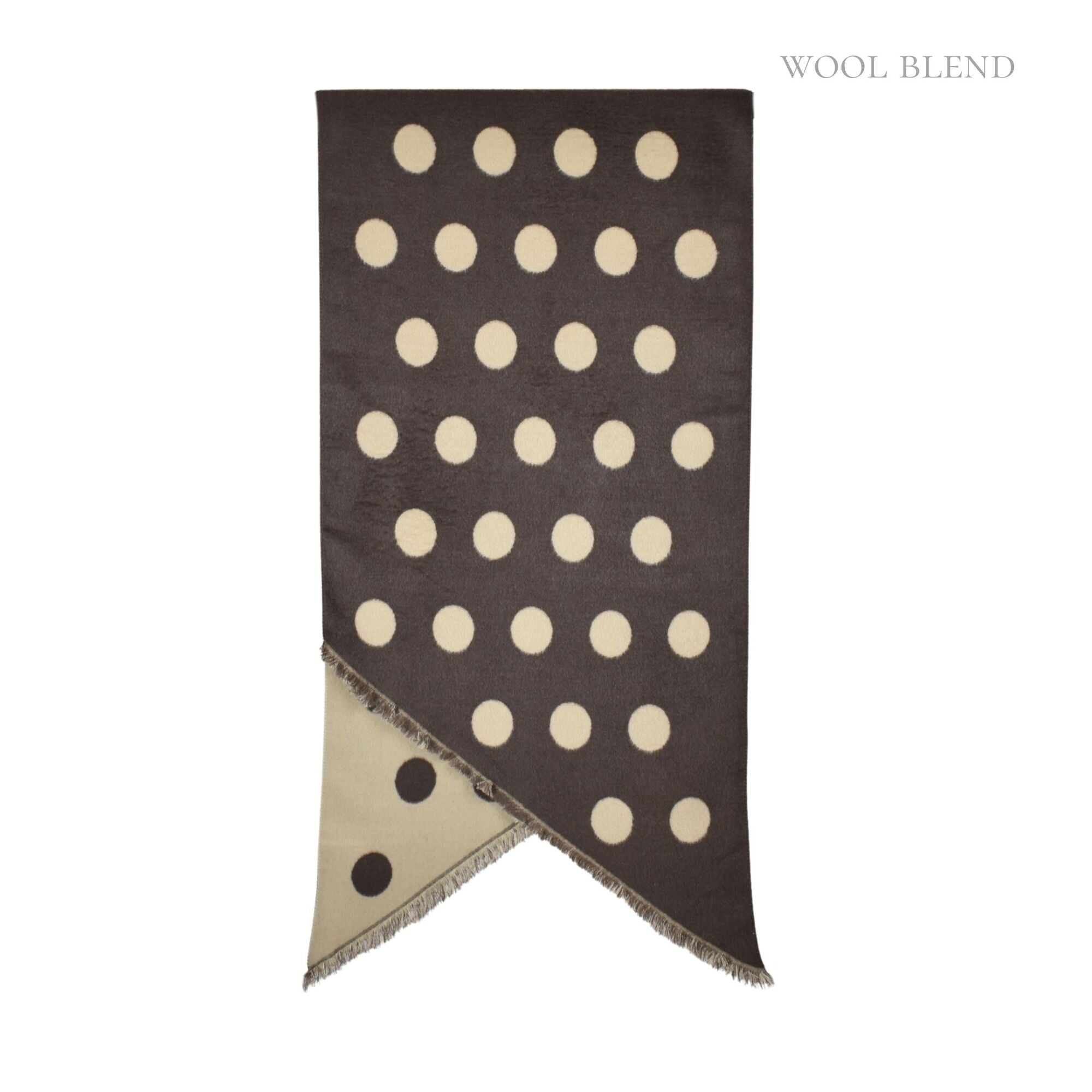 Taylor Hill Reversible Polka Dot Scarf