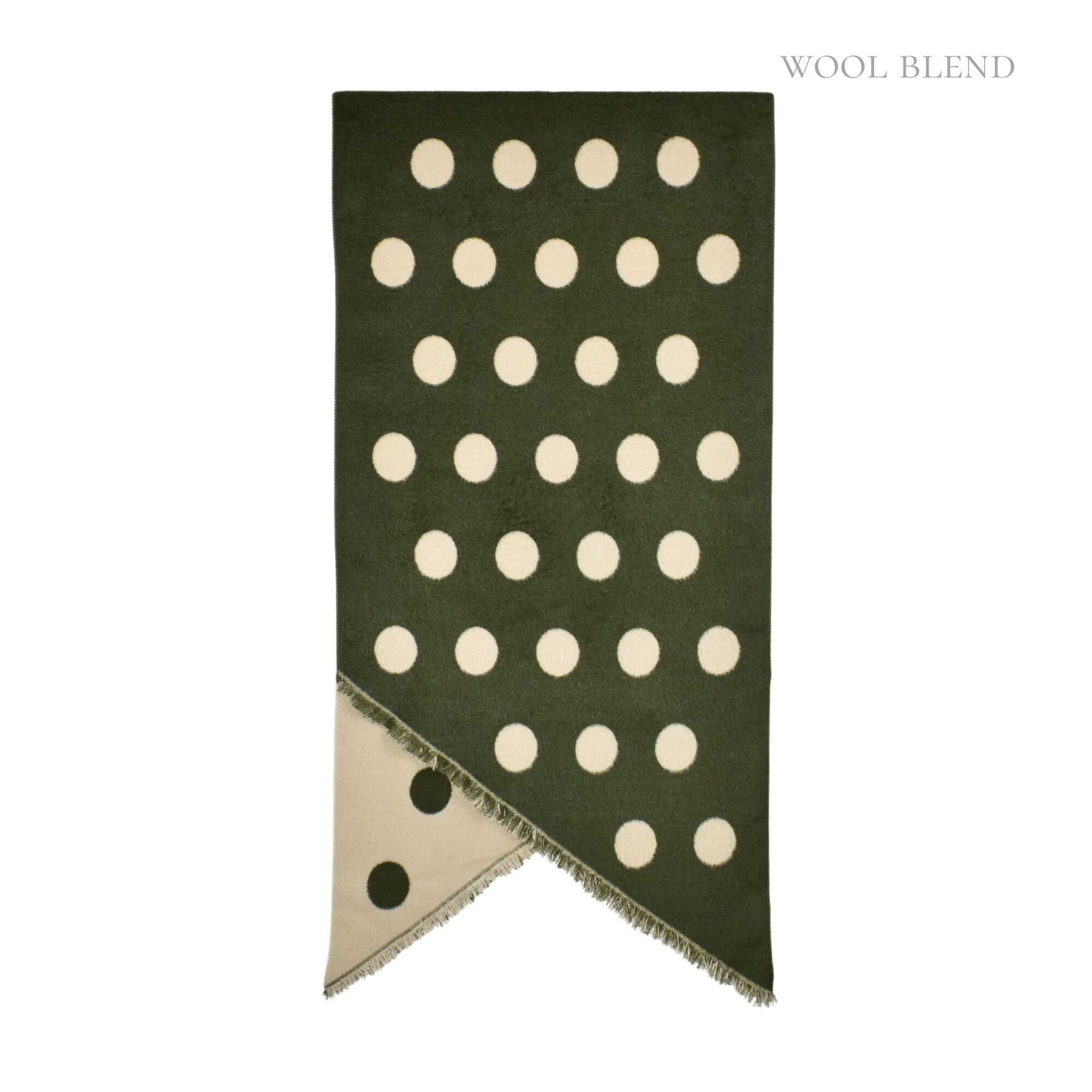 Taylor Hill Reversible Polka Dot Scarf