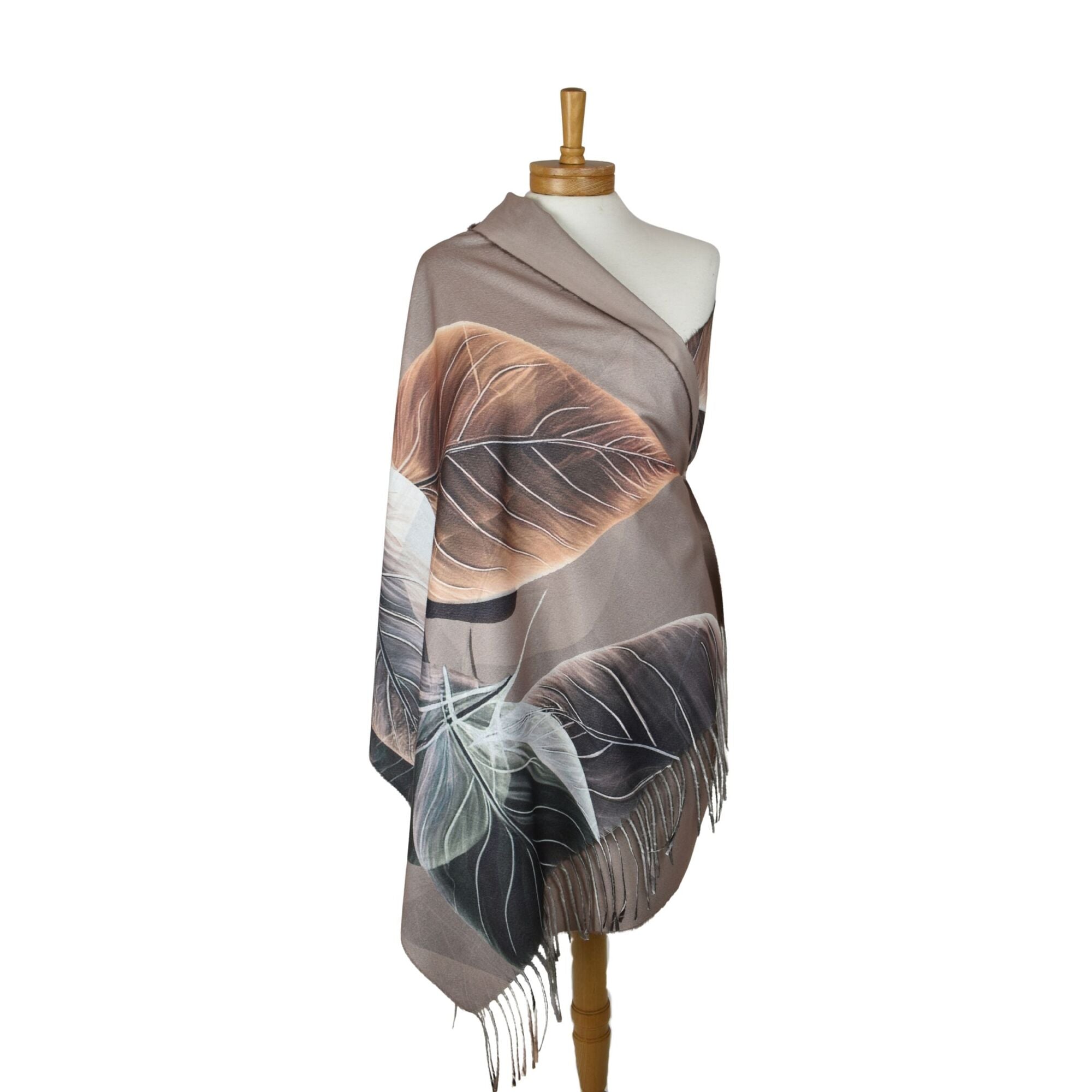 Taylor Hill Leaf Art Scarf
