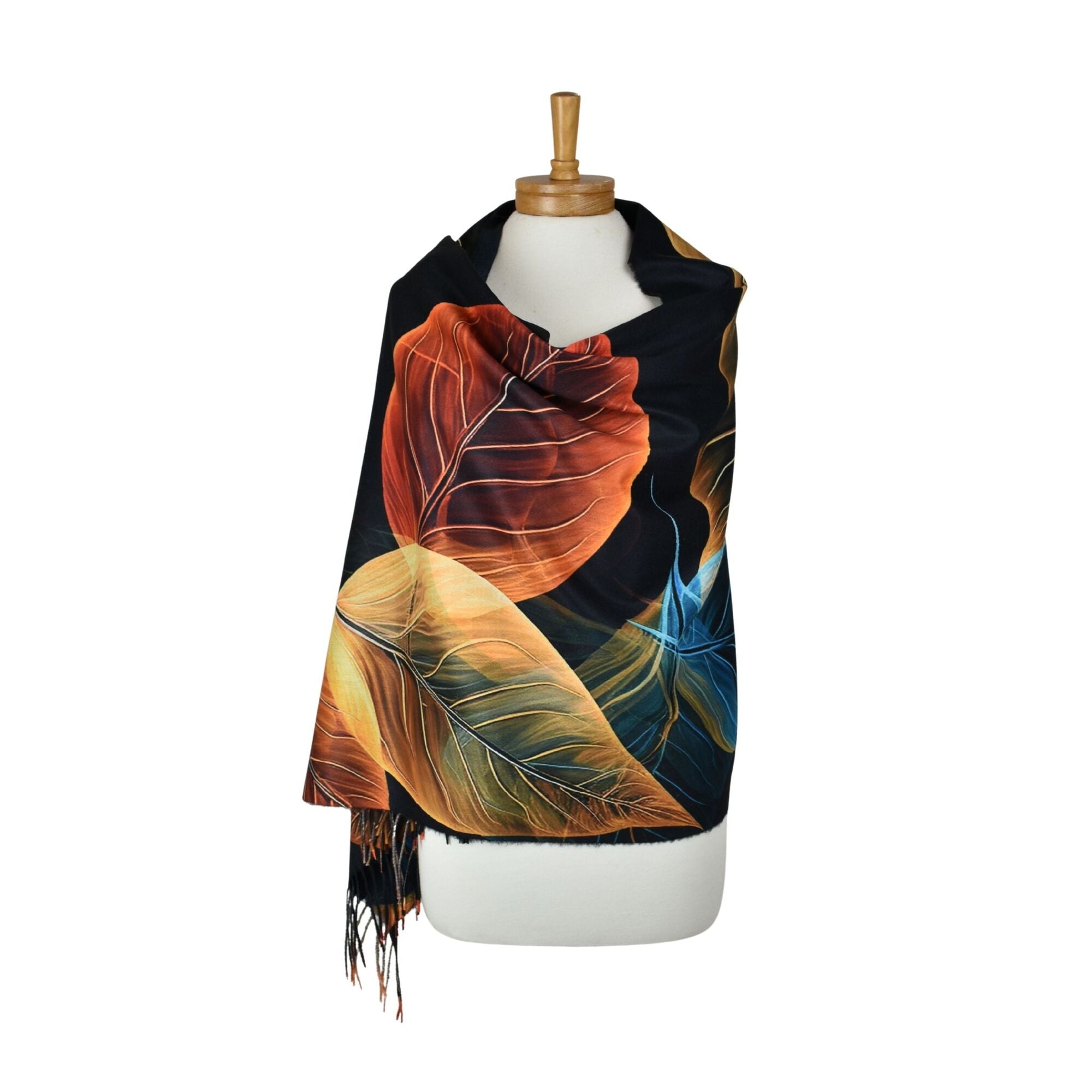 Taylor Hill Leaf Art Scarf
