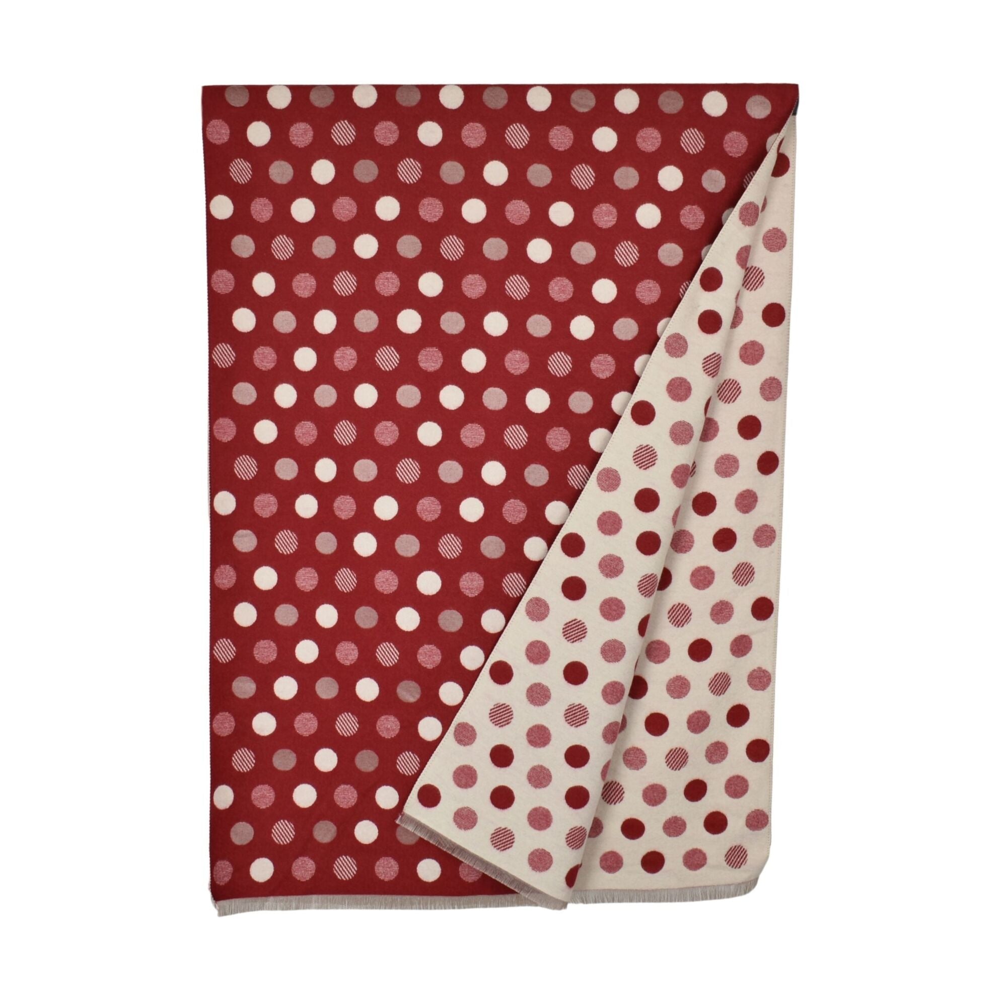Taylor Hill Reversible Multi Polka Dots Scarf