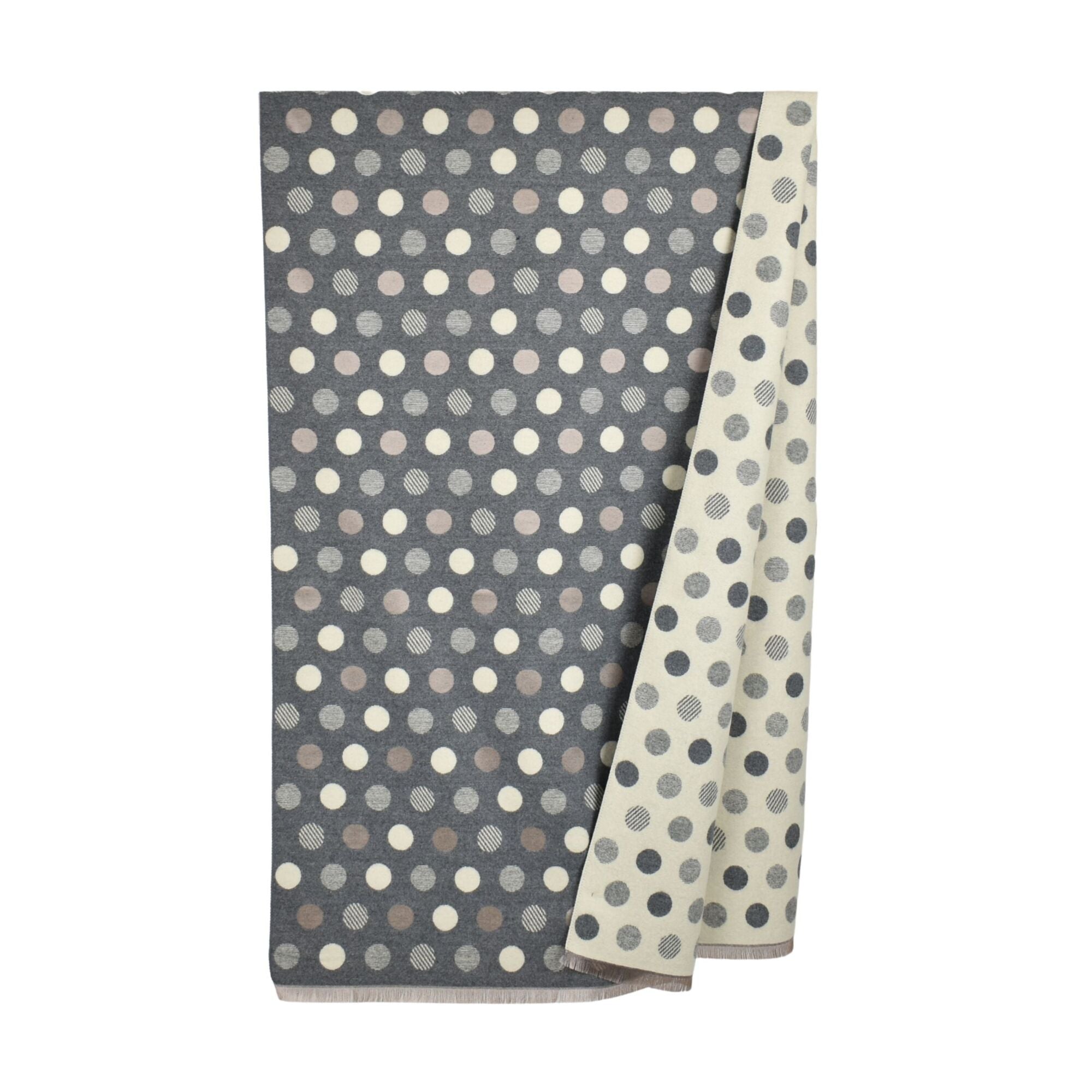 Taylor Hill Reversible Multi Polka Dots Scarf