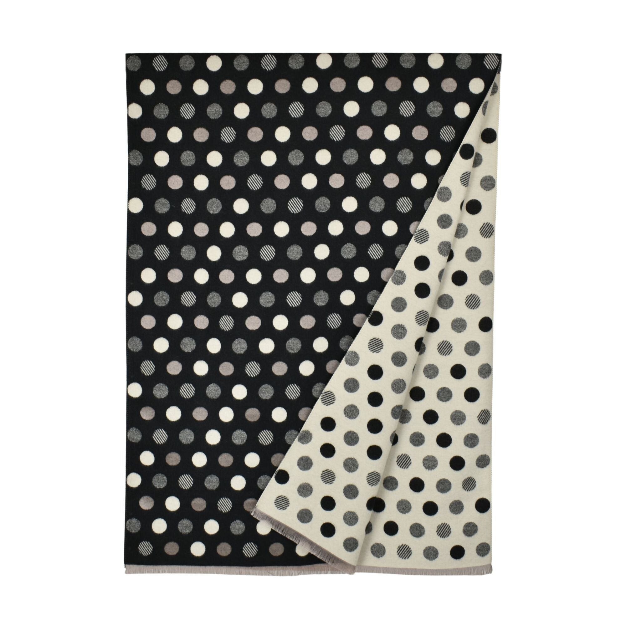 Taylor Hill Reversible Multi Polka Dots Scarf