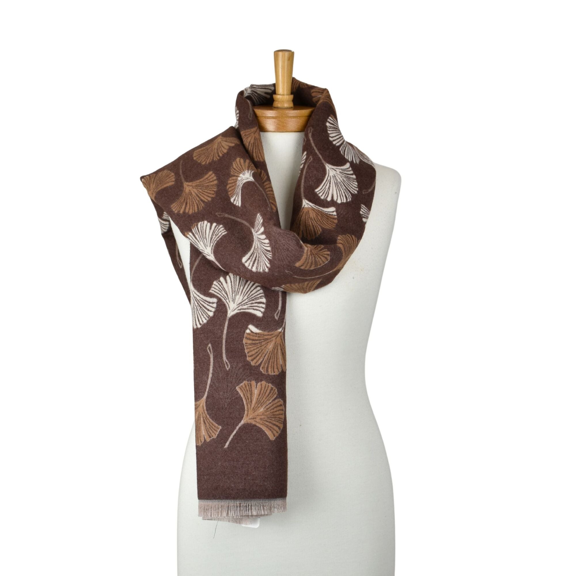 Taylor Hill Reversible Multi Gingko Scarf