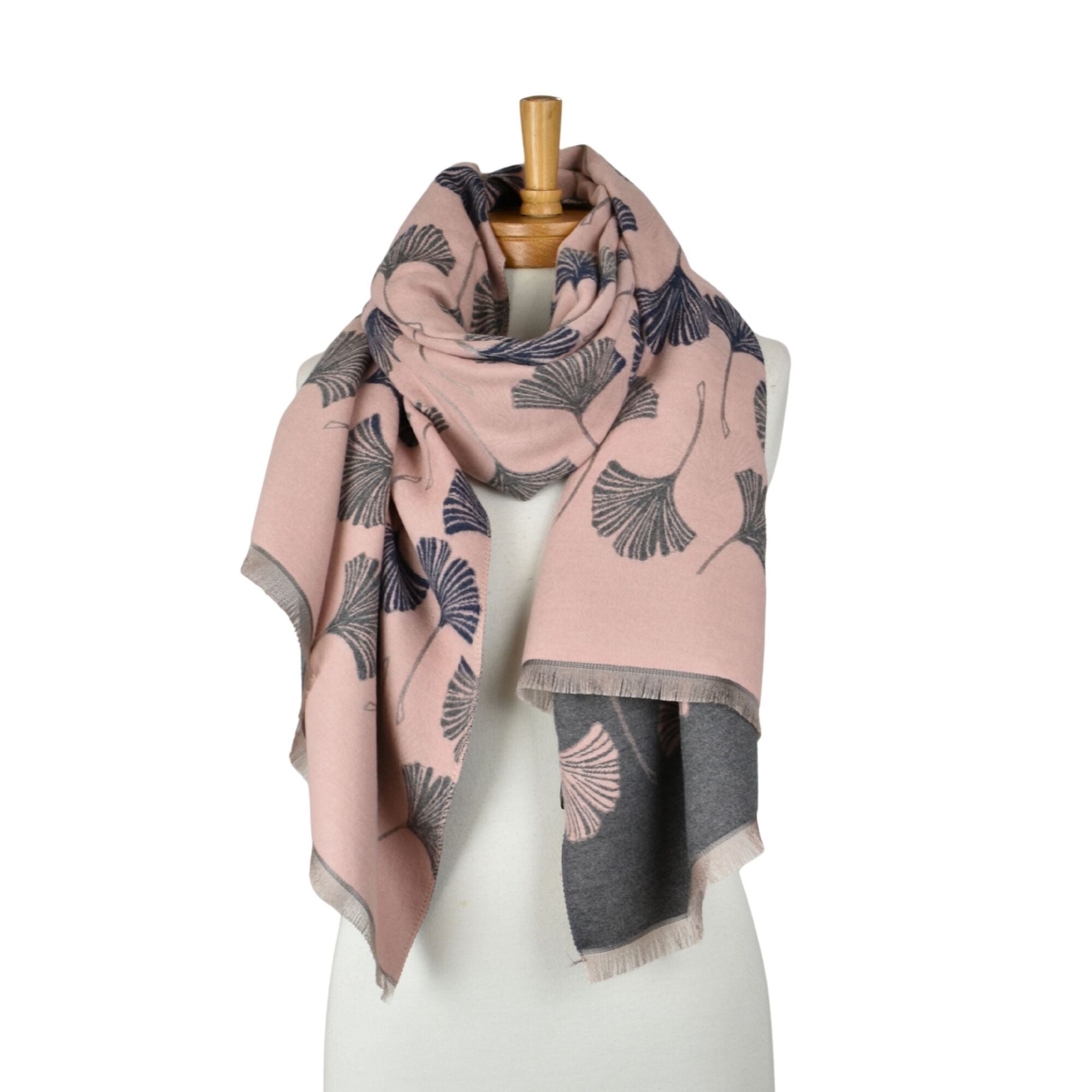 Taylor Hill Reversible Multi Gingko Scarf
