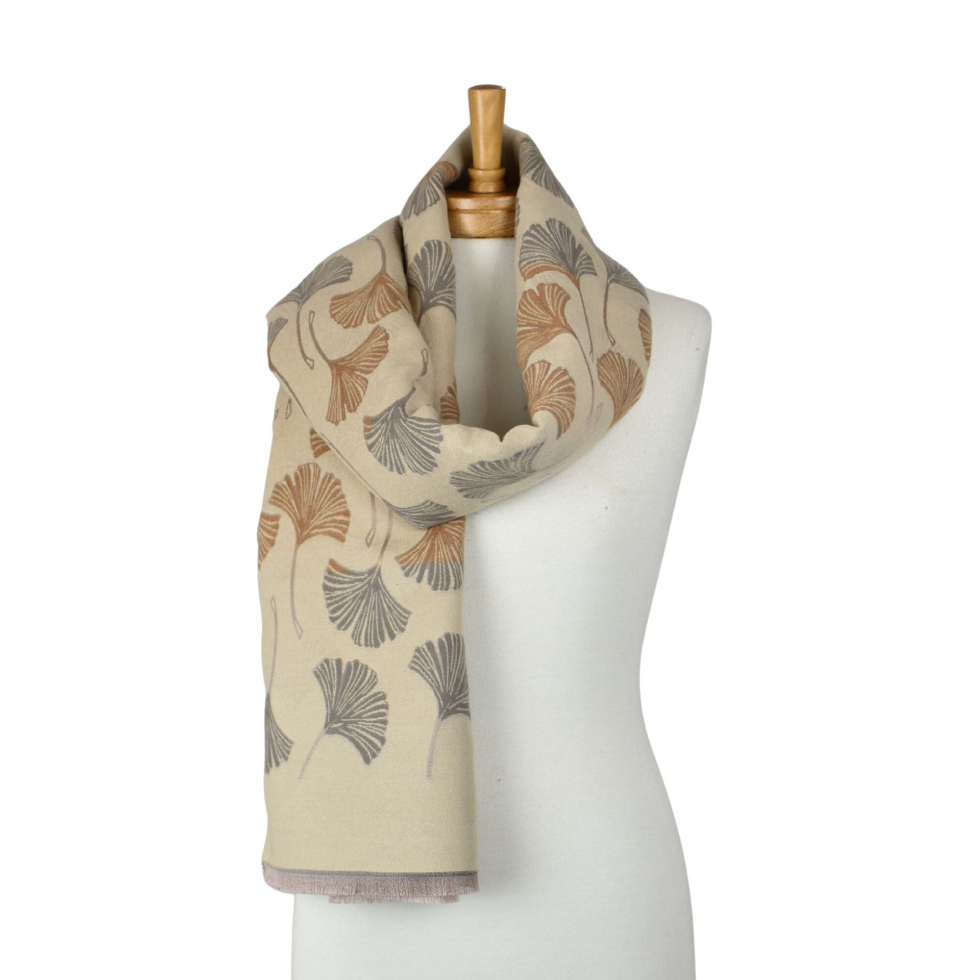 Taylor Hill Reversible Multi Gingko Scarf