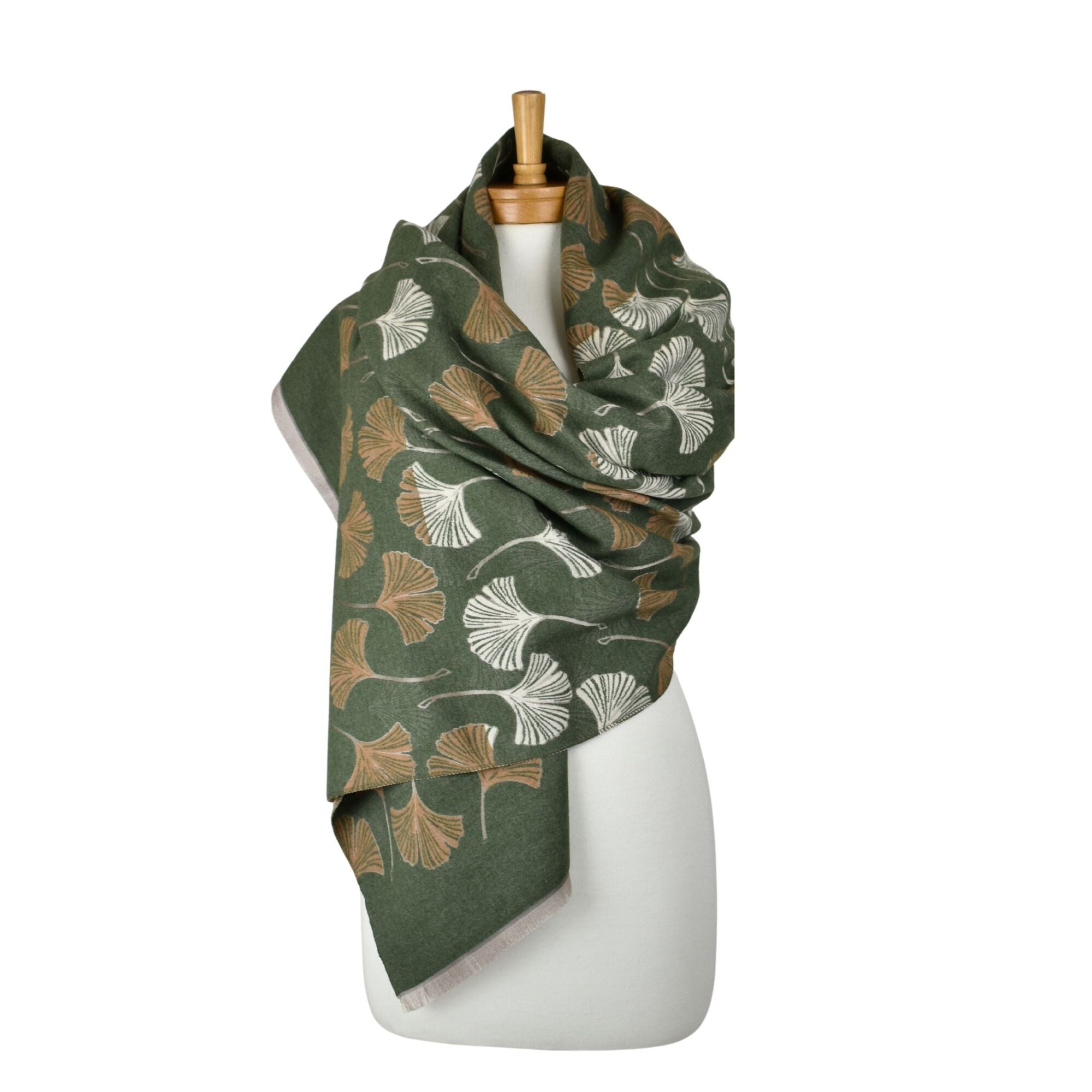 Taylor Hill Reversible Multi Gingko Scarf