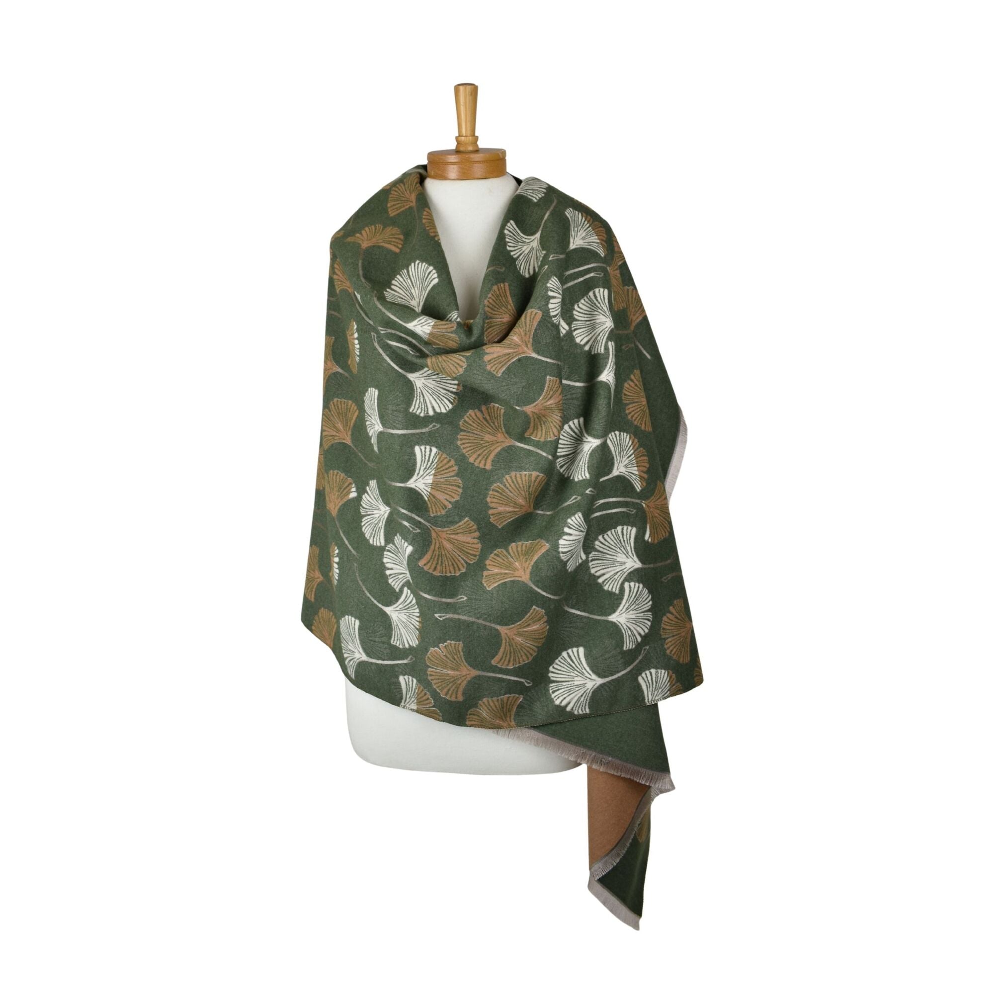 Taylor Hill Reversible Multi Gingko Scarf