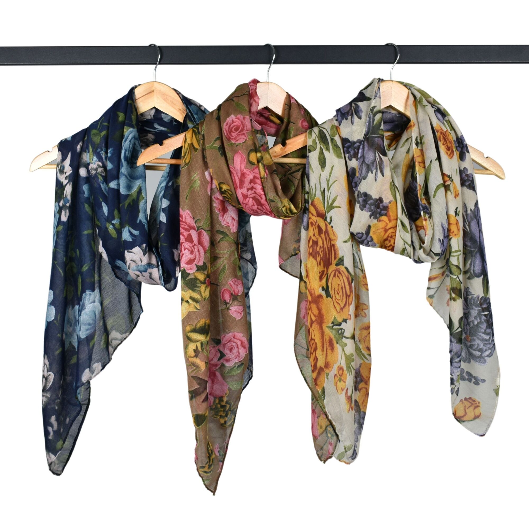 Taylor Hill Peony Rose Garden Scarf