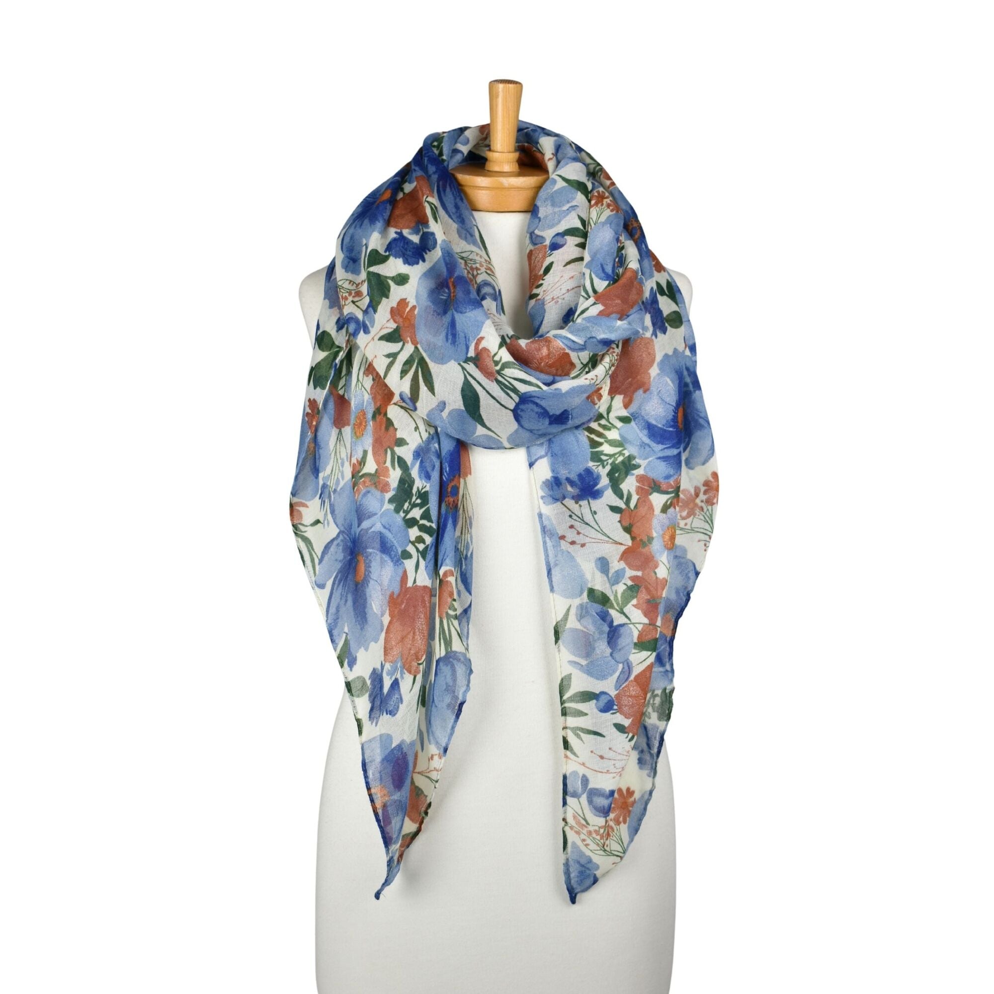 Taylor Hill Botanical Garden Floral Scarf
