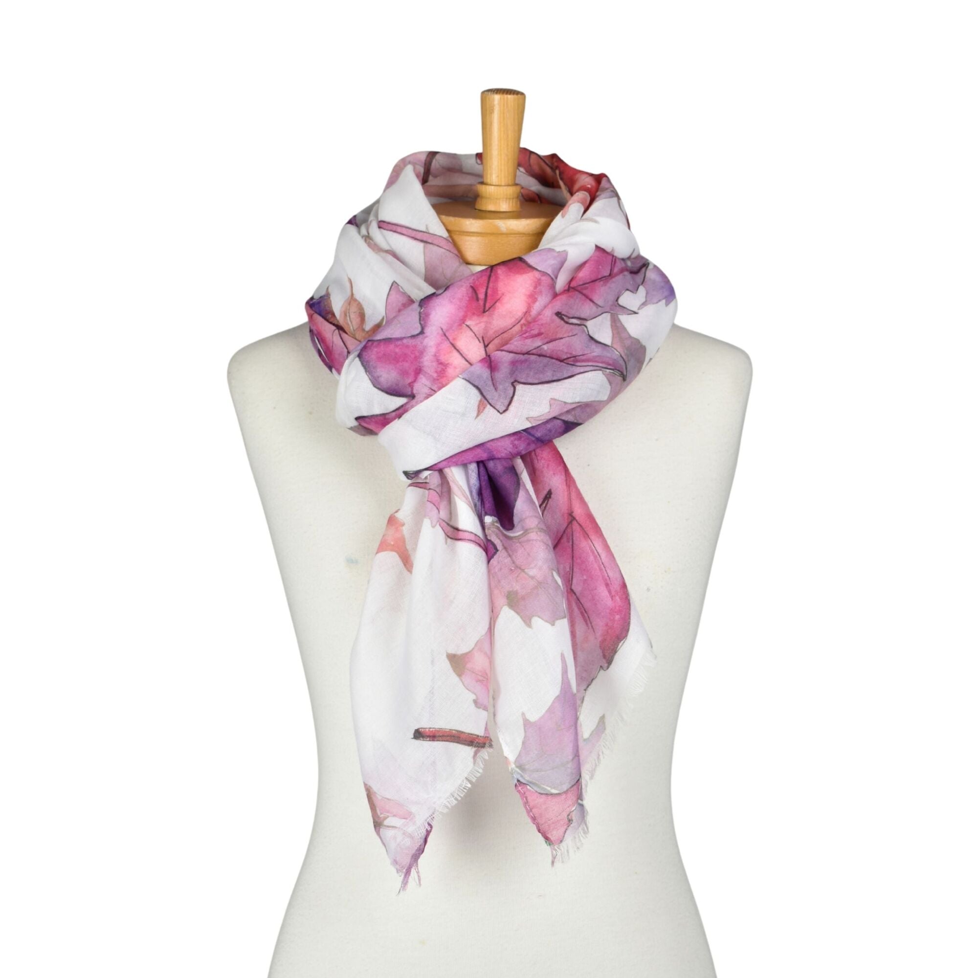 Taylor Hill Autumn Maple Leaf Scarf