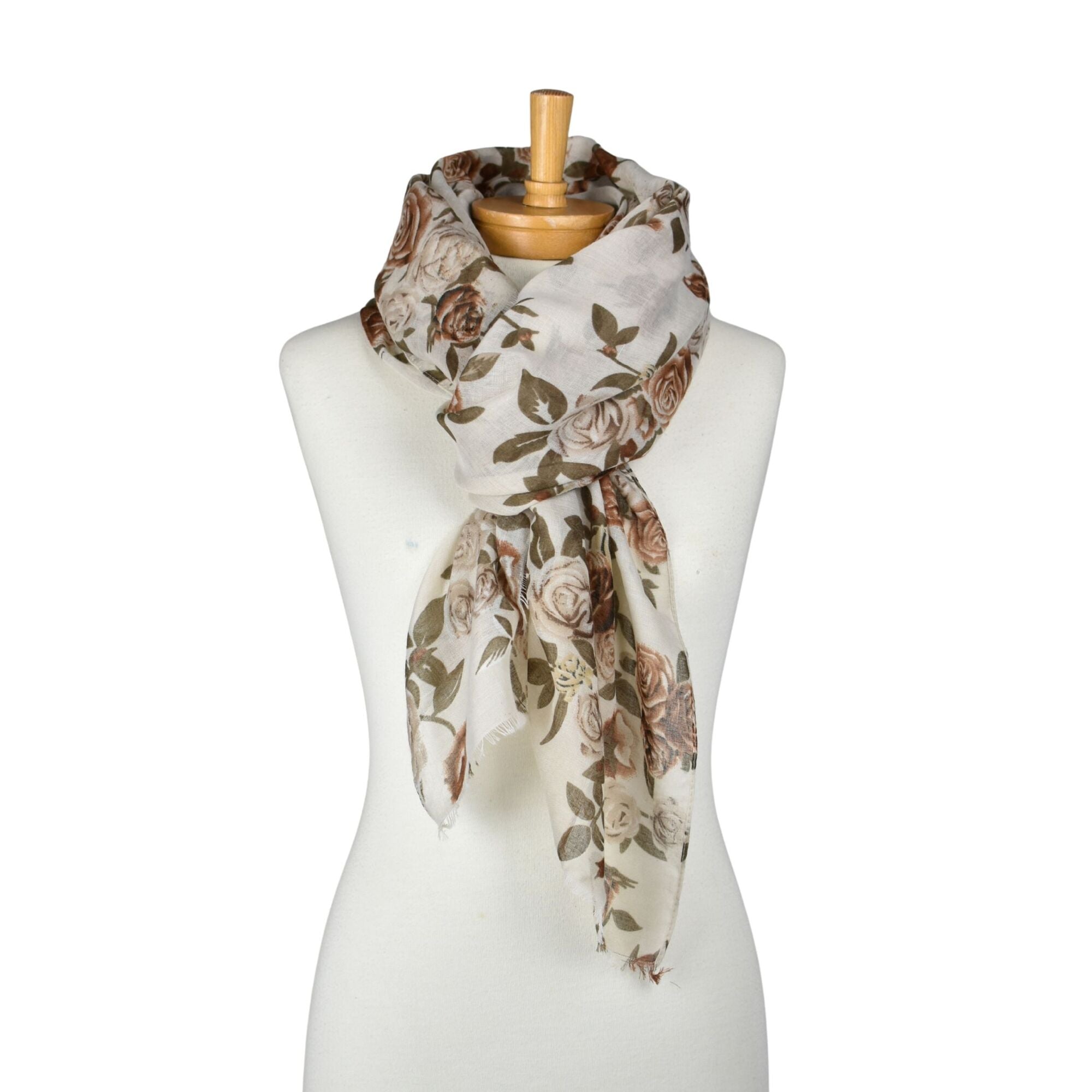 Taylor Hill Vintage Rose Garden Scarf