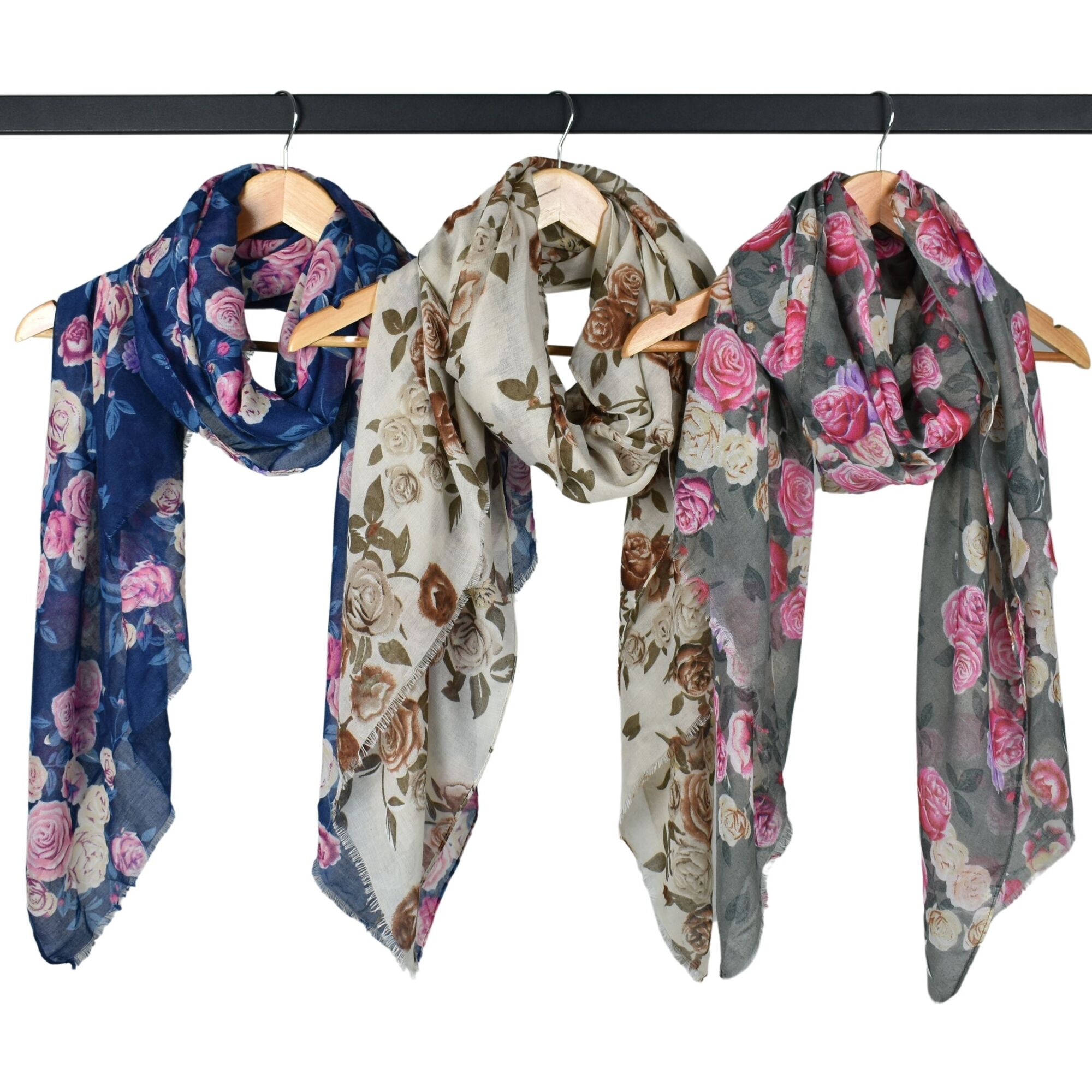Taylor Hill Vintage Rose Garden Scarf