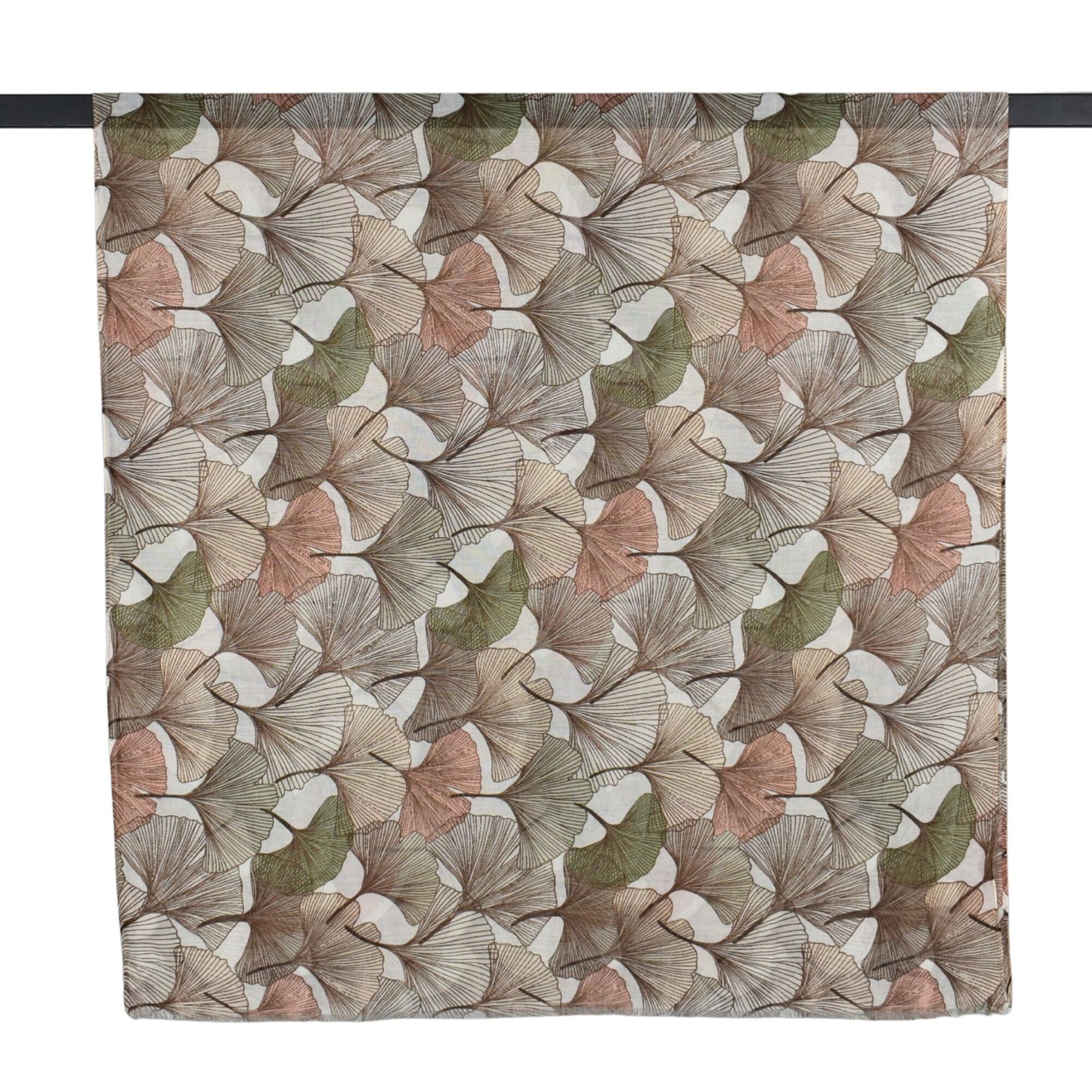 Taylor Hill Ginkgo Leaf Scarf